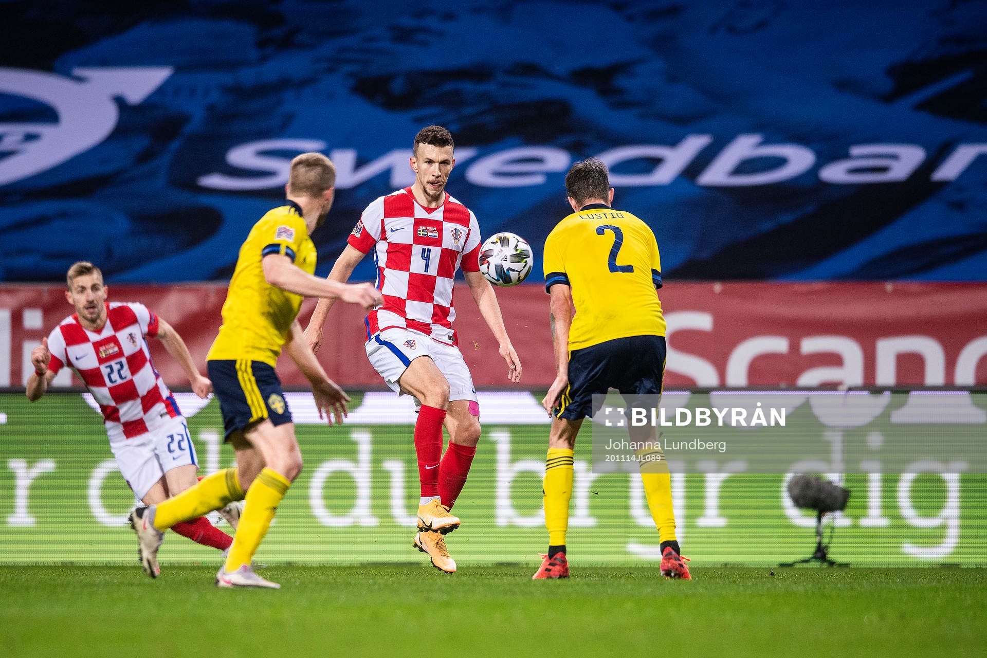 Ivan Perisic of Croatia
