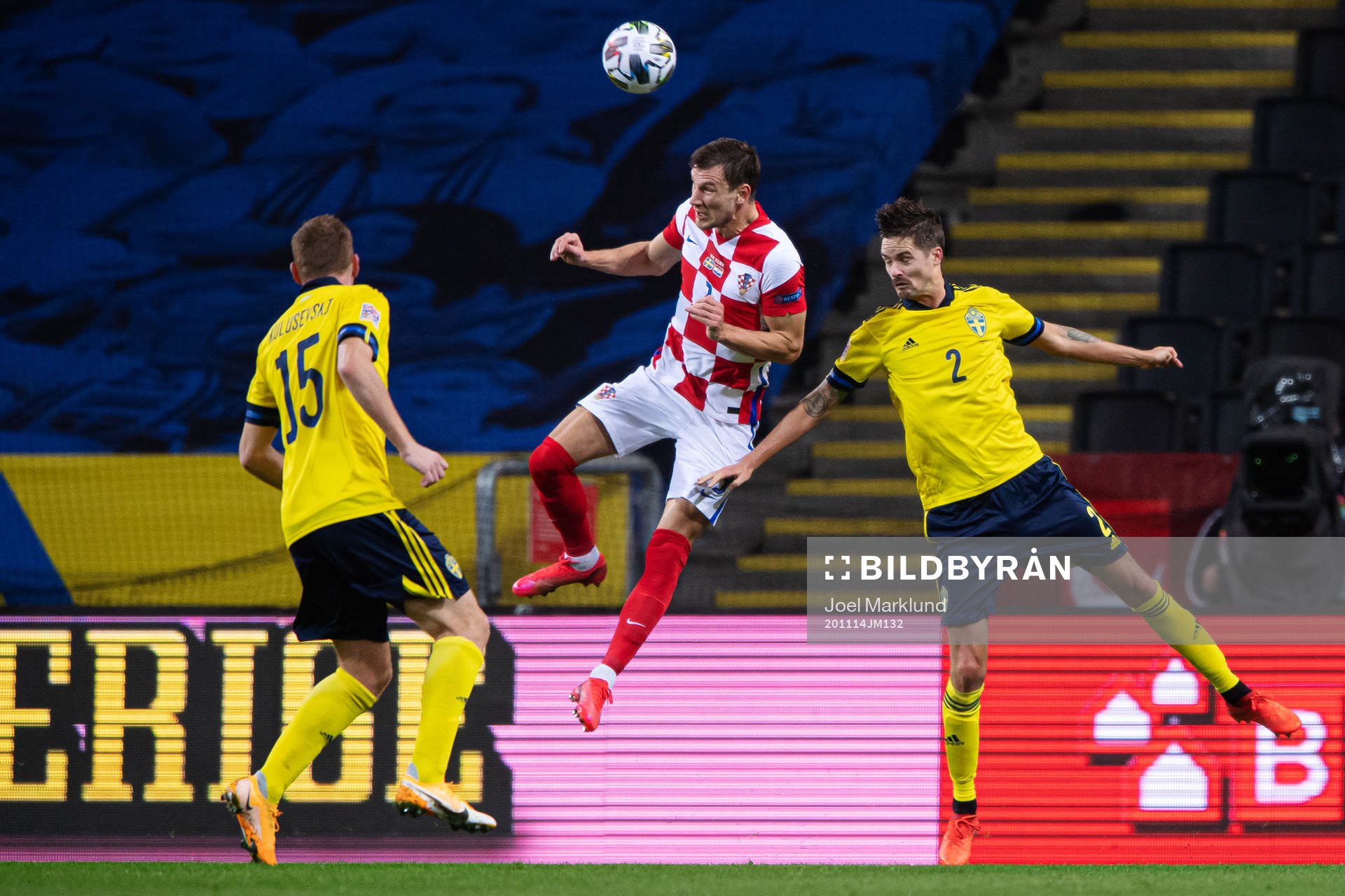 Boma Barisic of Croatia and Mikael Lustig of Sweden