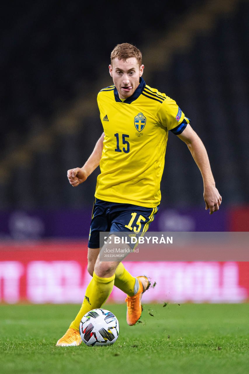 Dejan Kulusevski of Sweden
