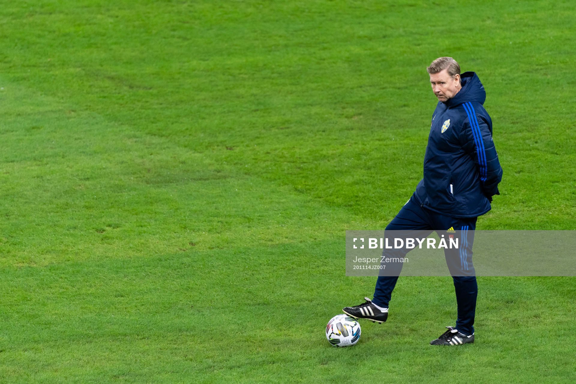 Peter Wettergren, head coach of Sweden
