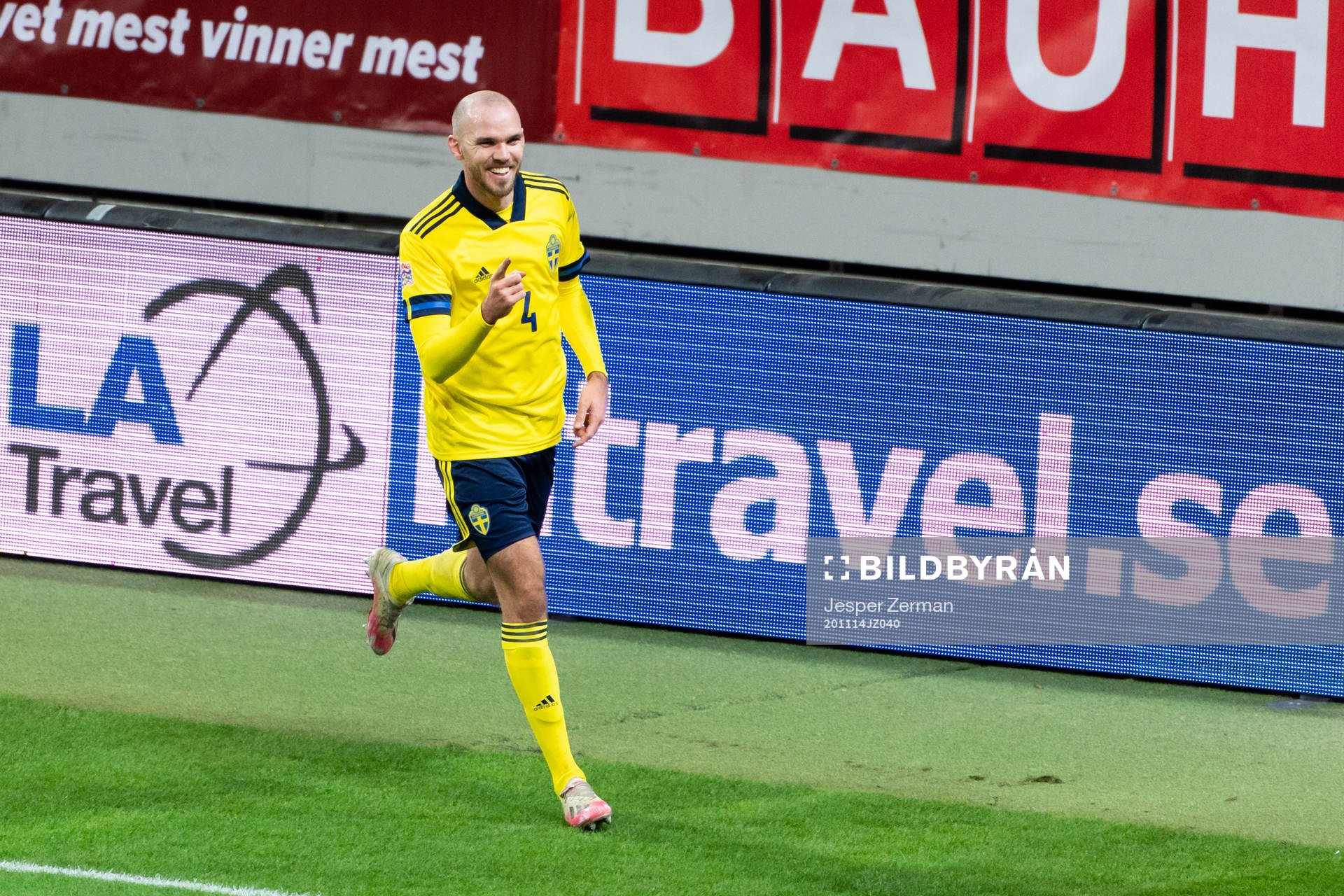 Marcus Danielson of Sweden celebrates
