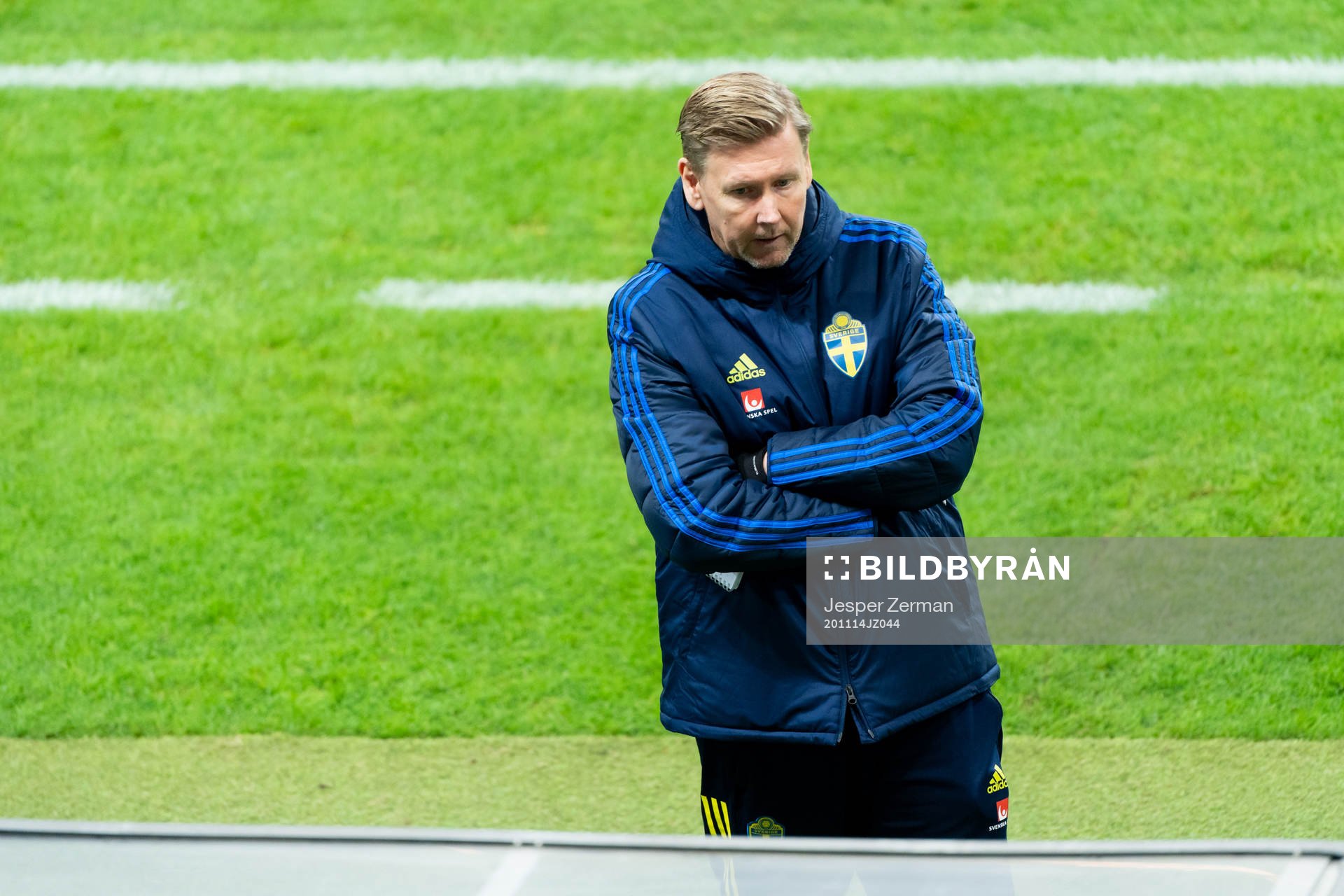 Peter Wettergren, head coach of Sweden