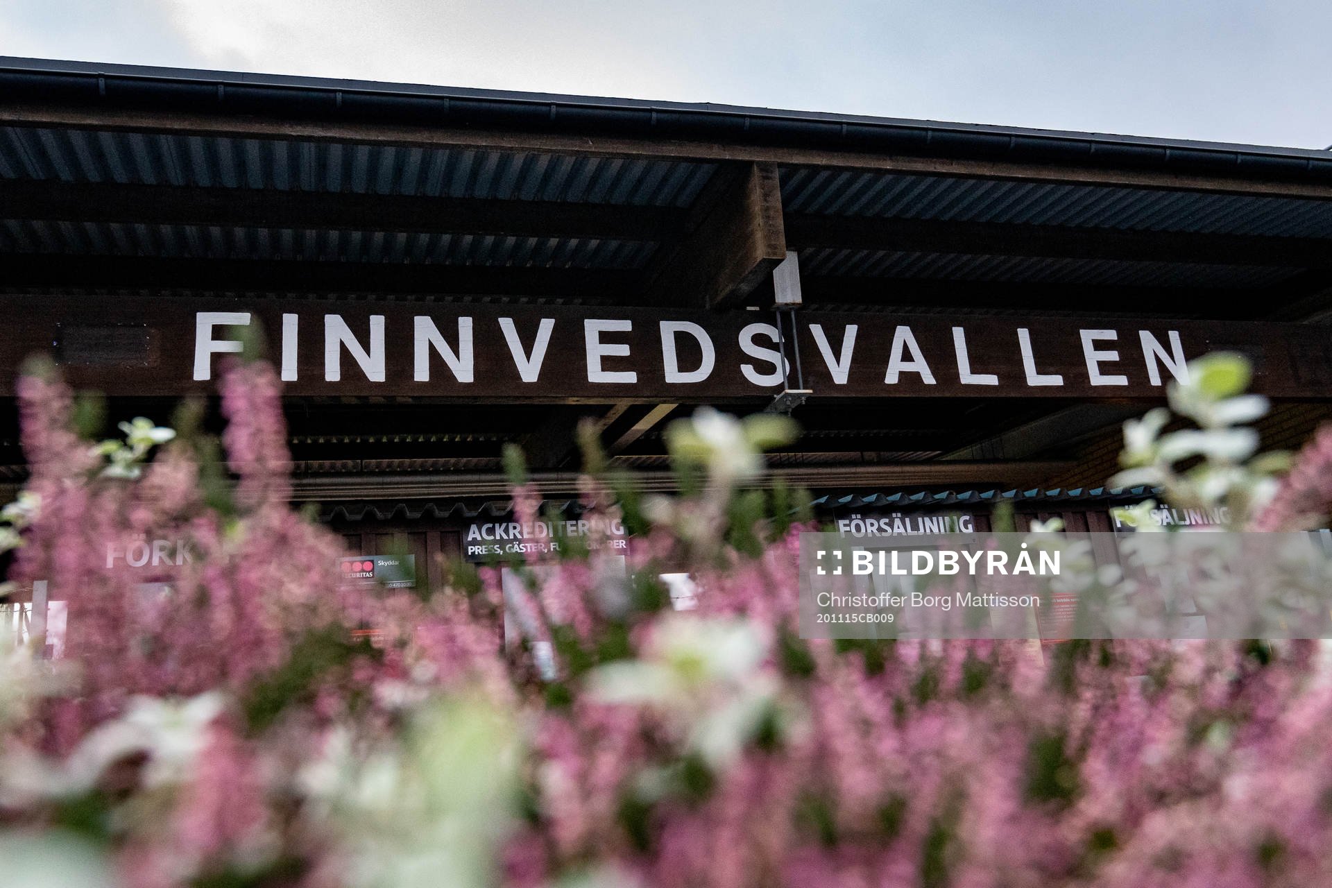 Entrén till Finnvedsvallen