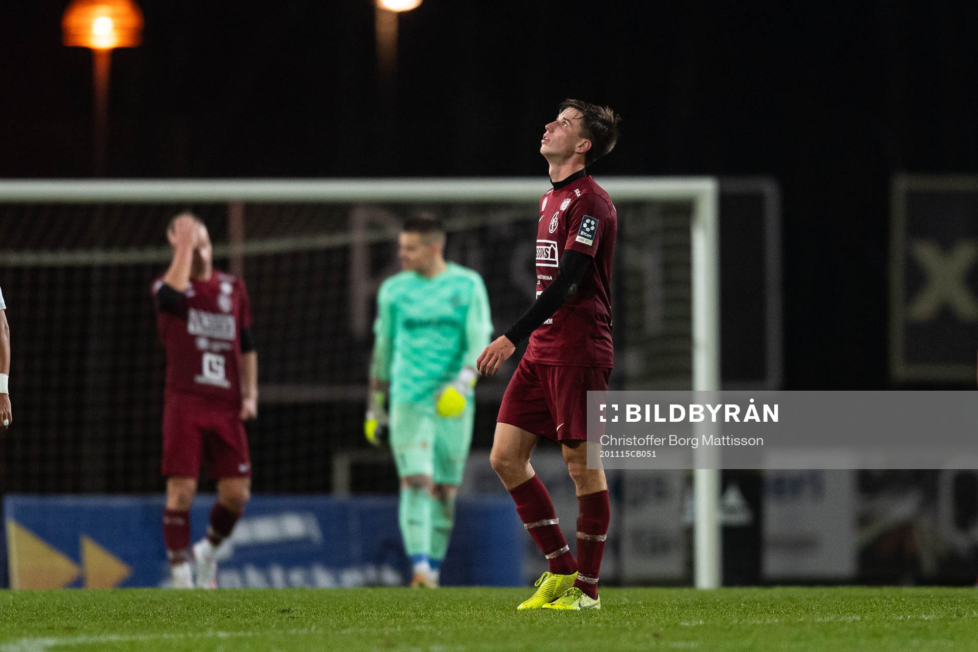 Landskronas Filip Olsson deppar