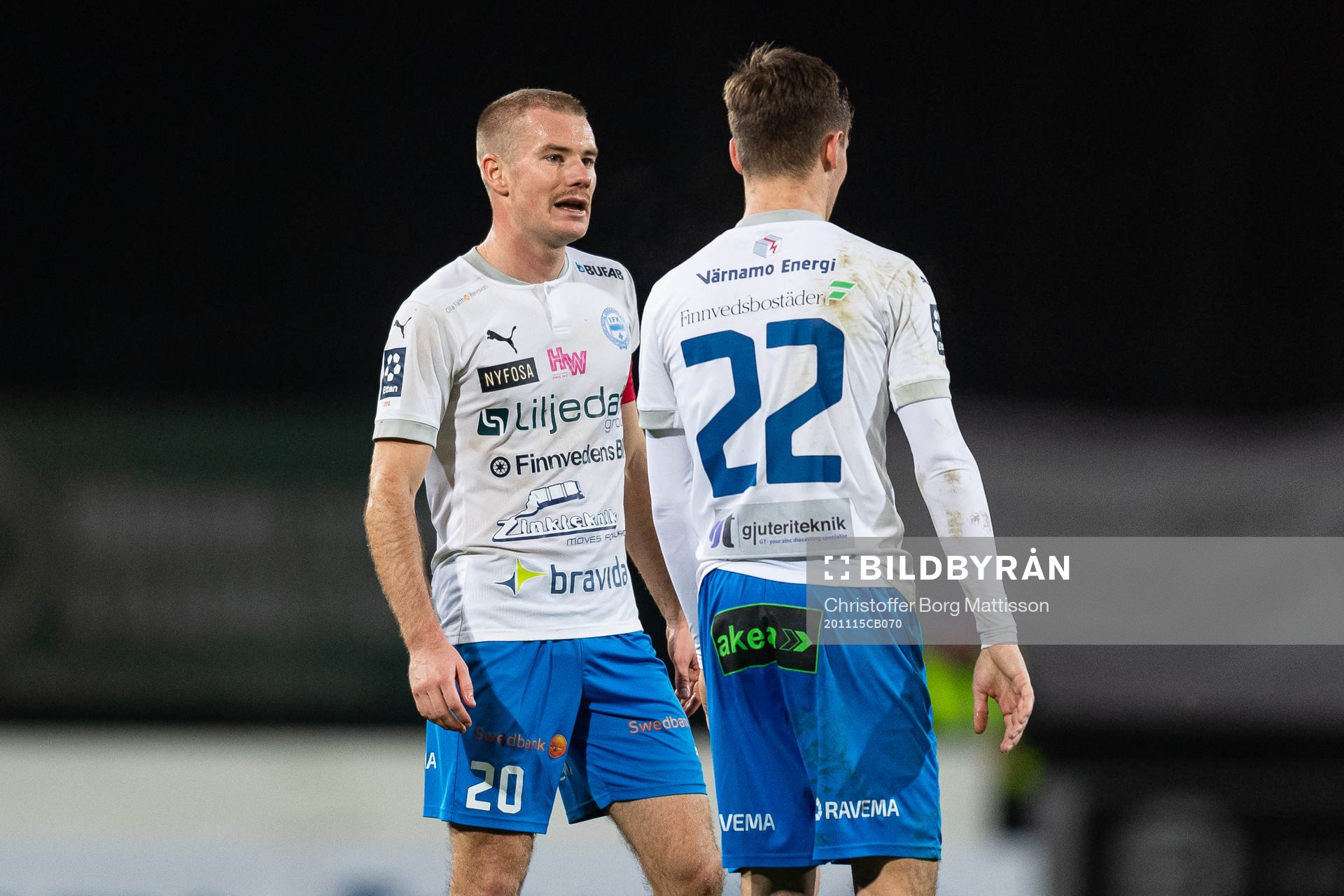 Värnamos Freddy Winst och Robin Dzabic