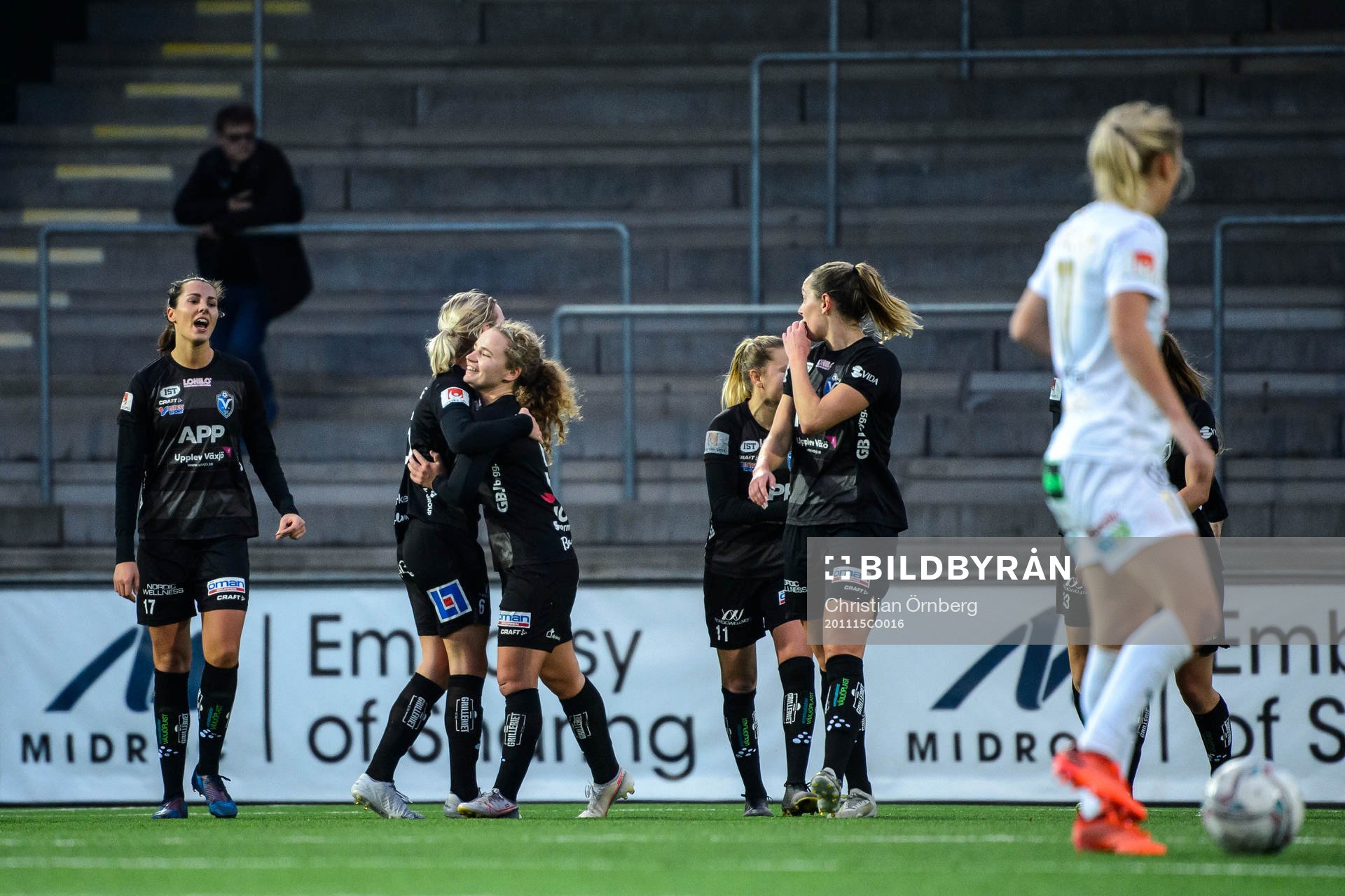 Växjös Signe Holt Andersen jublar