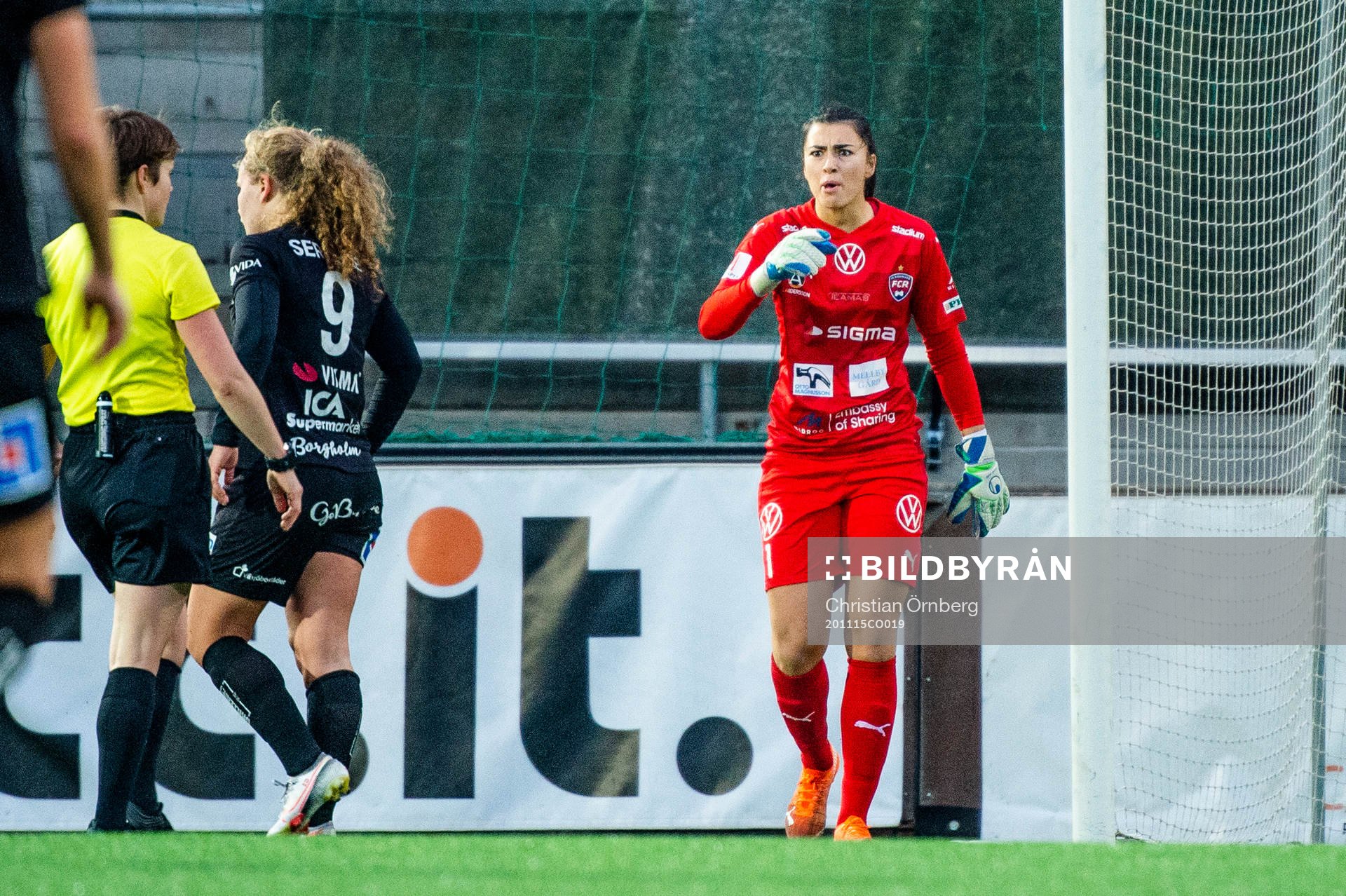 Rosengårds målvakt Zecira Musovic
