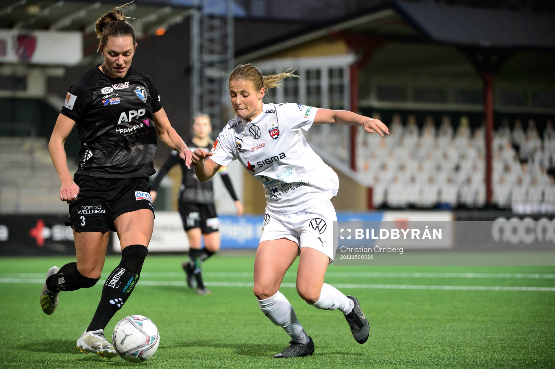 Växjös Jennie Nordin och Rosengårds Anna Anvegård