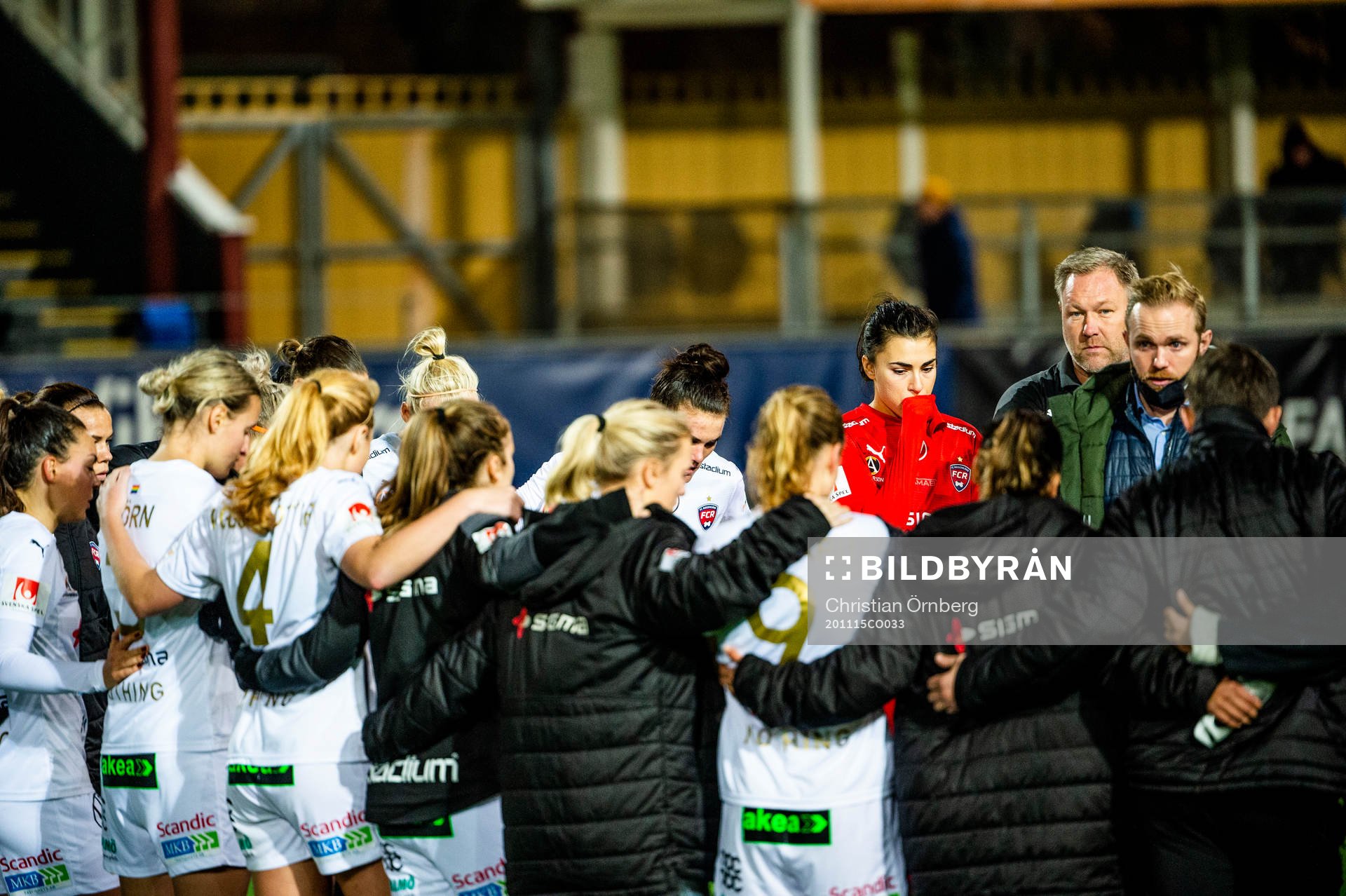 Rosengårds målvakt Zecira Musovic och tränare Jonas