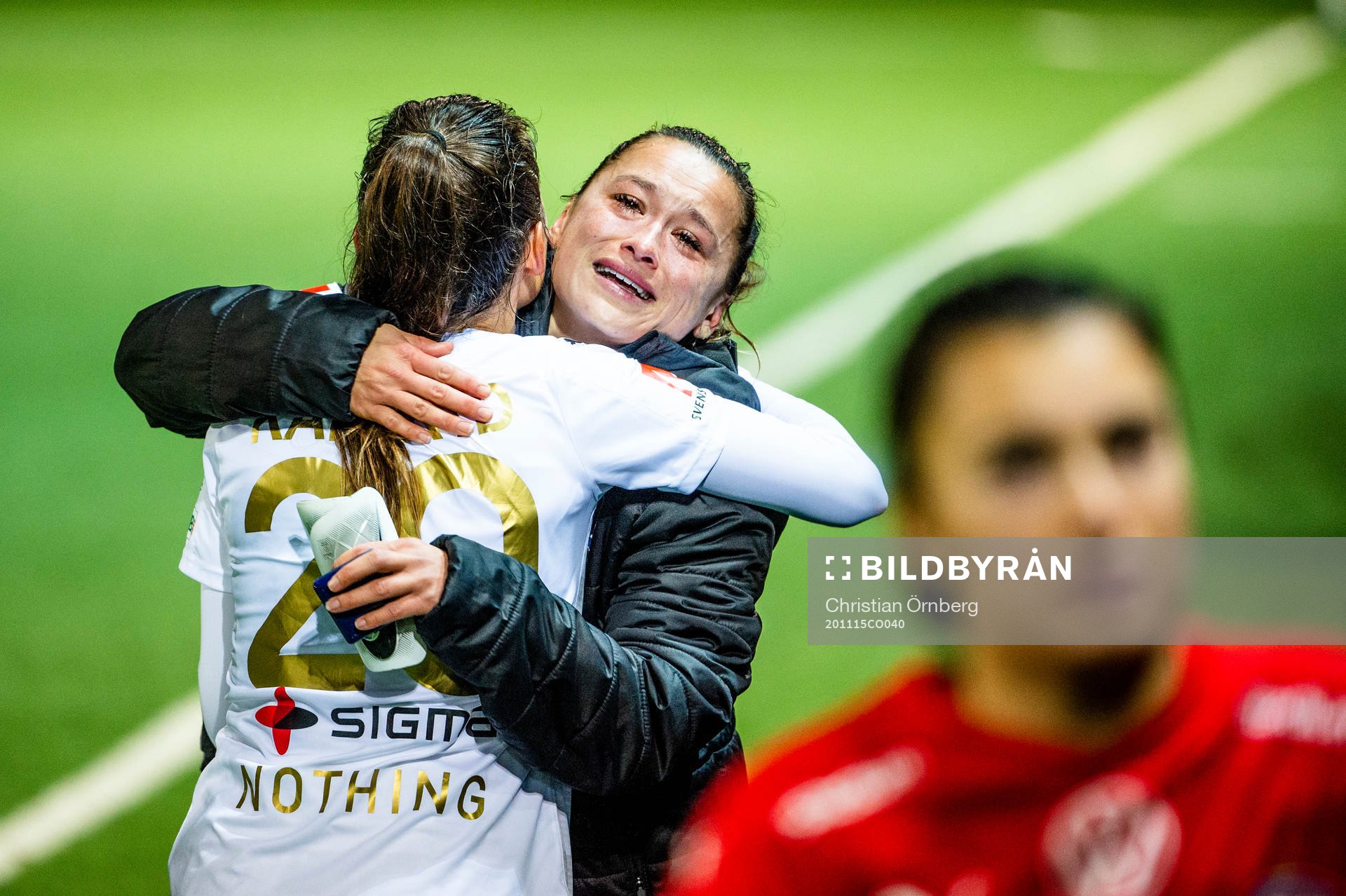 Rosengårds Johanna Rytting Kaneryd och Alexandra Lowe