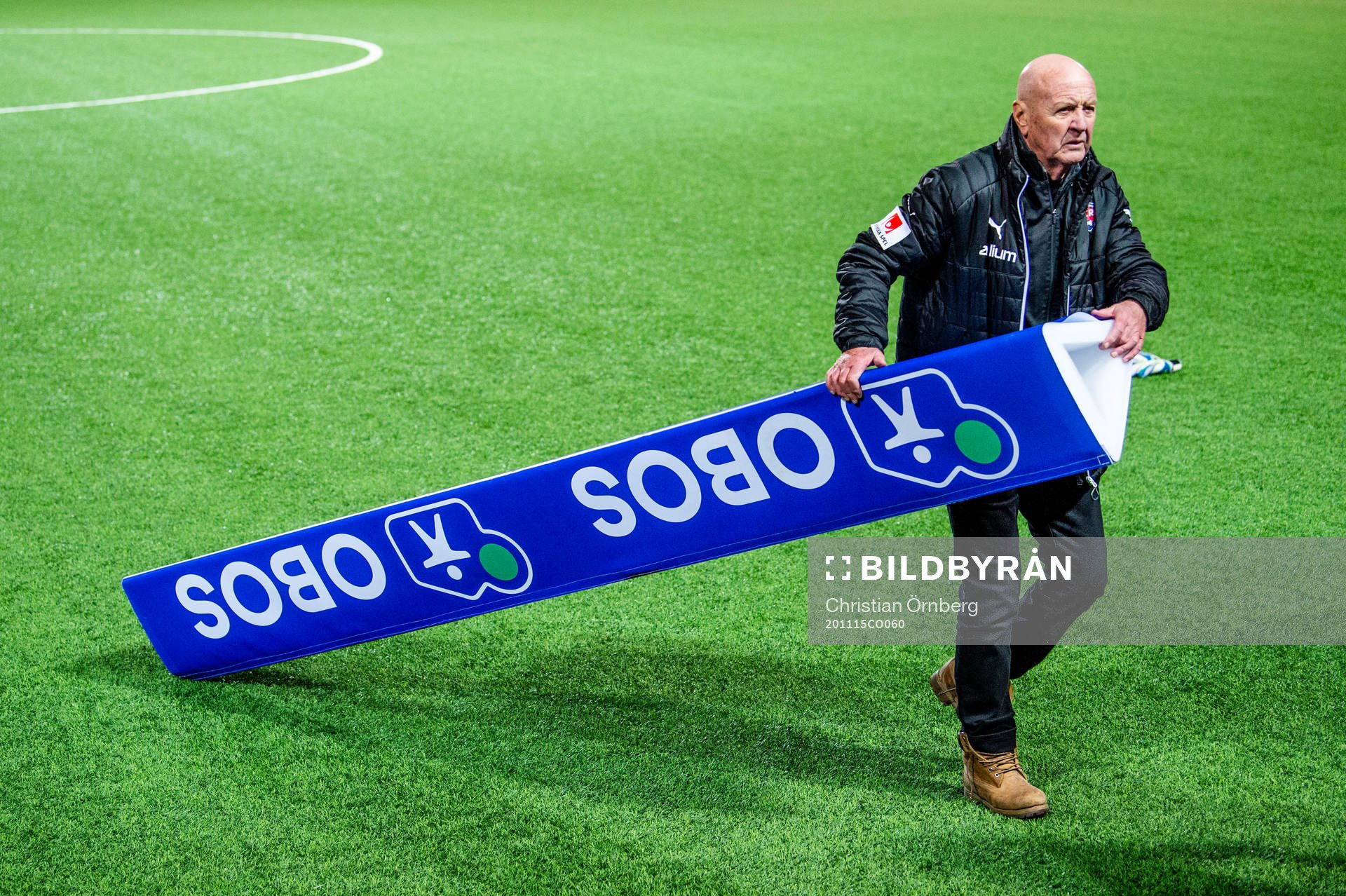Rosengårds Erling Nilsson packar
