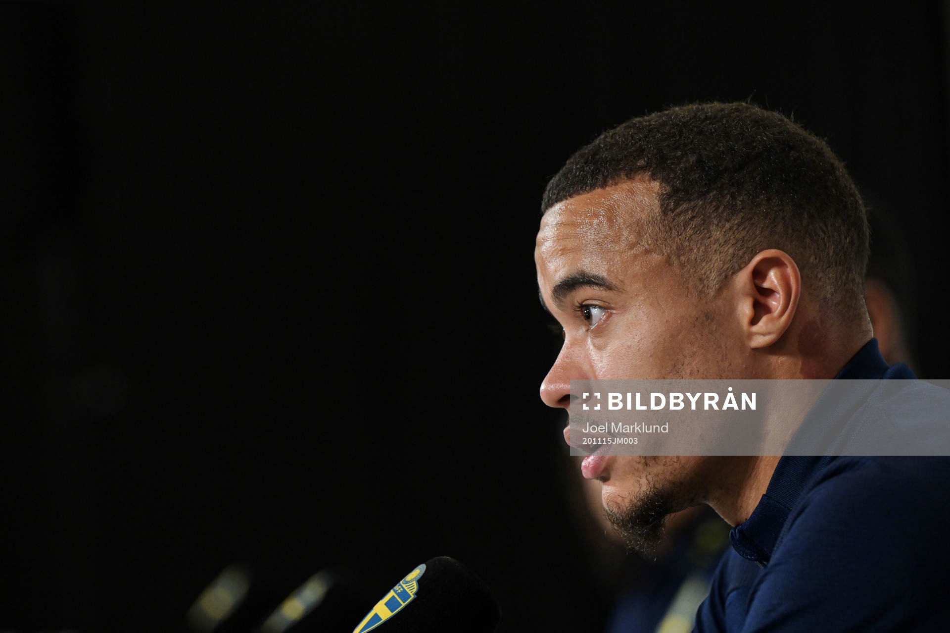 Robin Quaison of the Swedish national football team