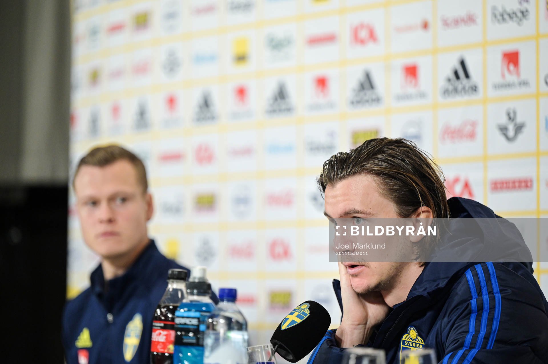 Kristoffer Olsson of the Swedish national football team