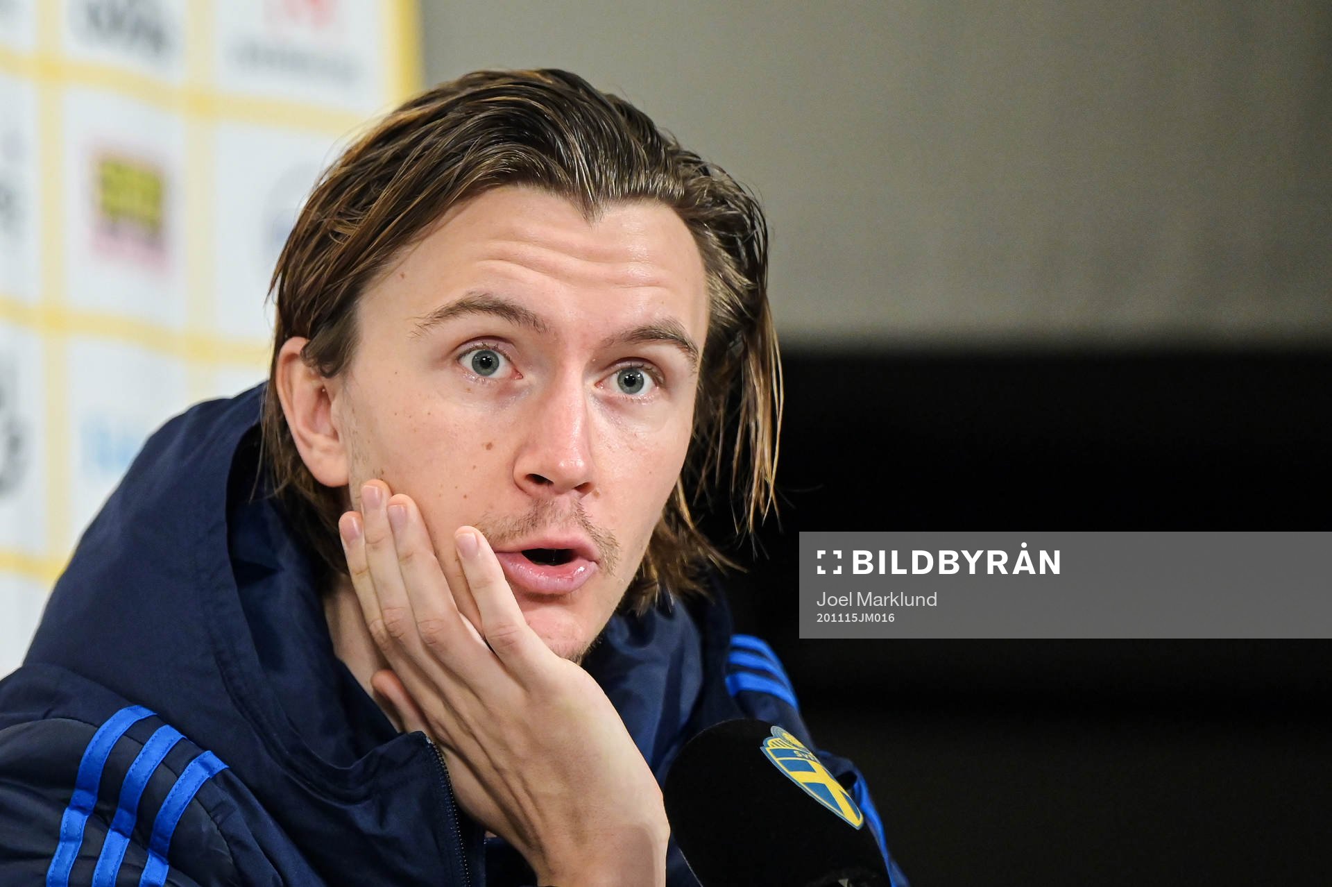 Kristoffer Olsson of the Swedish national football team