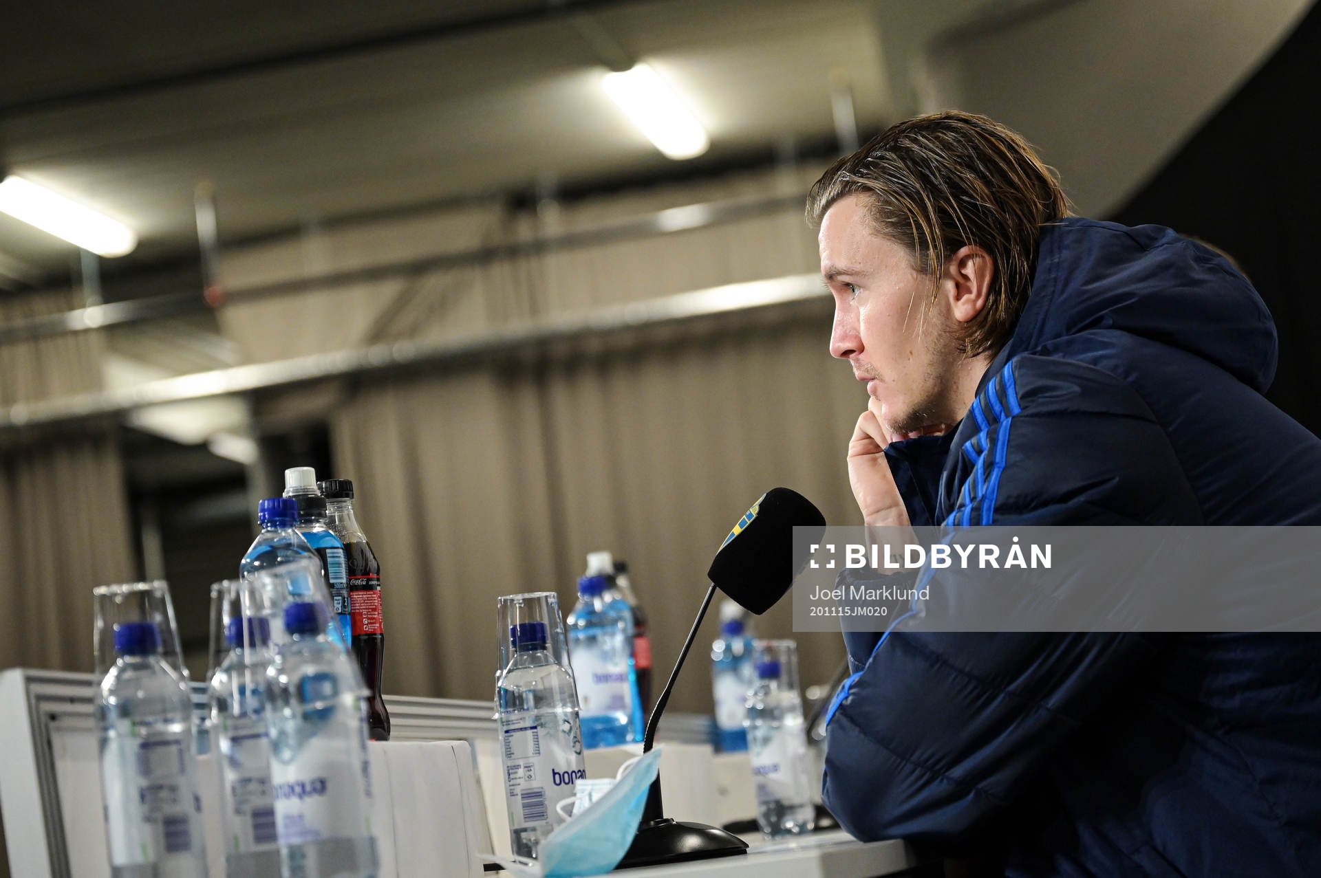 Kristoffer Olsson of the Swedish national football team