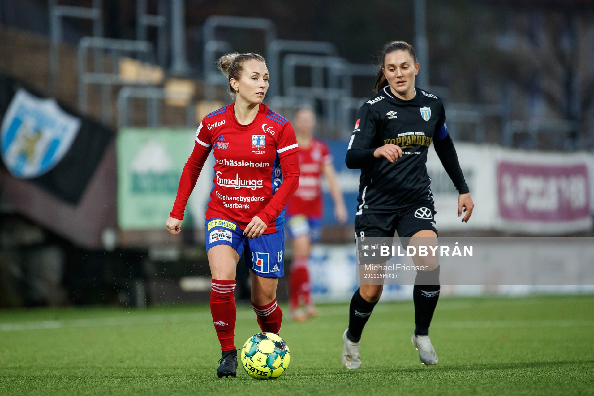 Vittsjös Heather Williams och Göteborgs Vilde Böe Risa