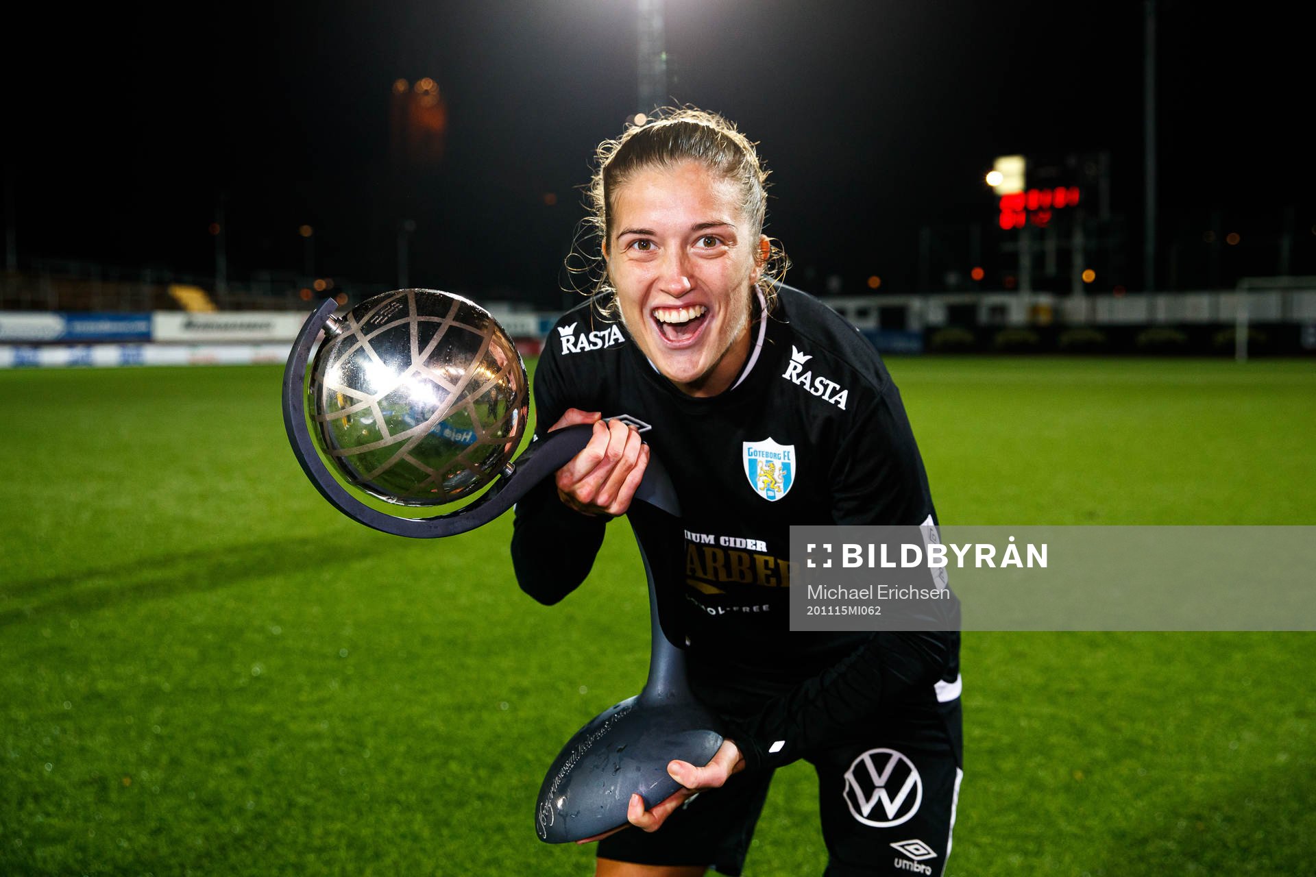 Göteborgs Filippa Angeldal jublar med Kronprinsessan