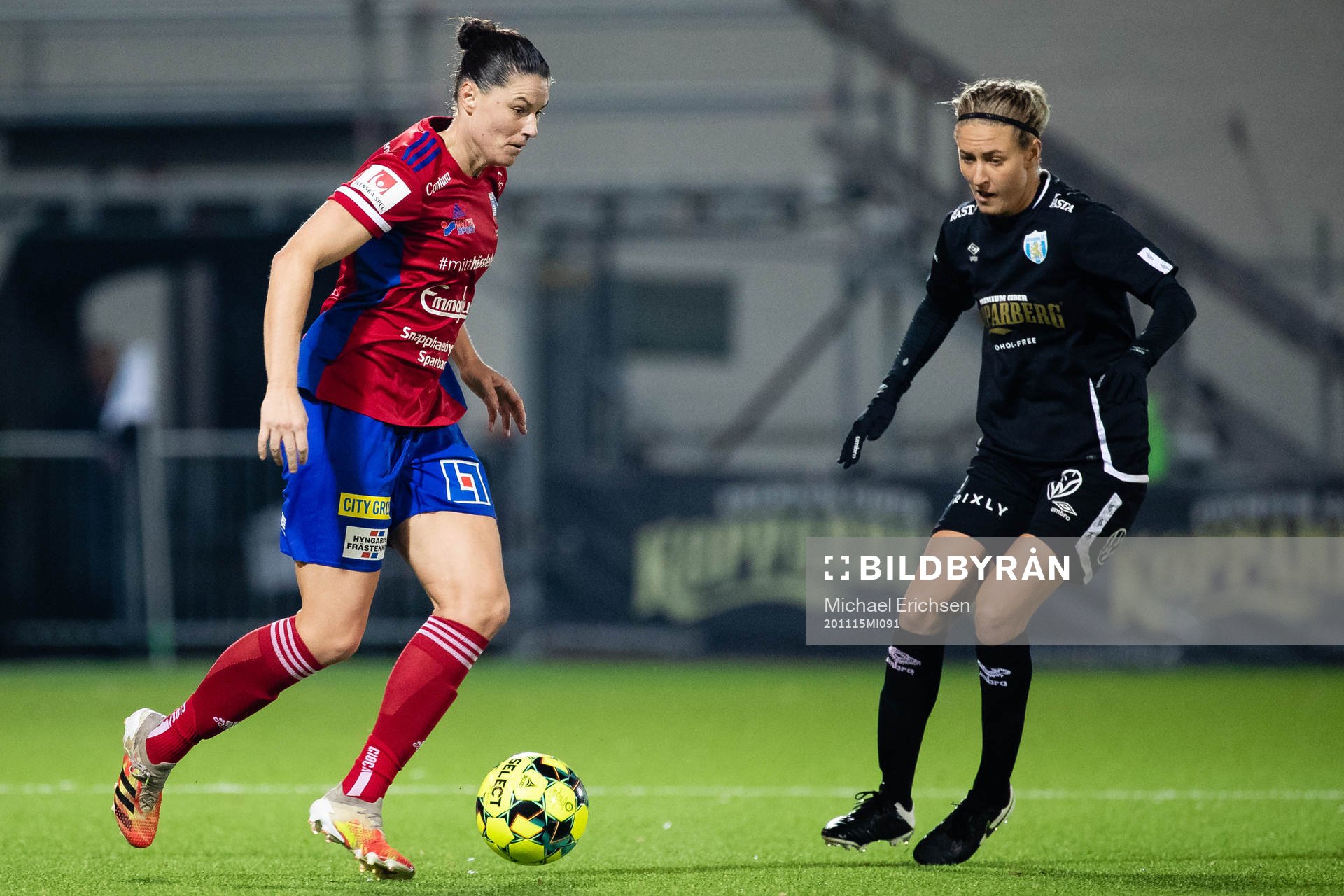Vittsjös Emily Gielnik och Göteborgs Emily Sonnett