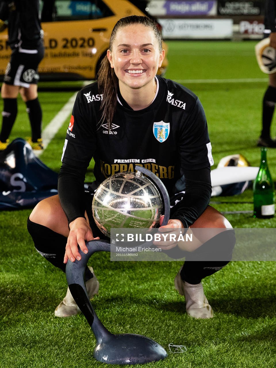 Göteborgs Vilde Böe Risa jublar med Kronprinsessan