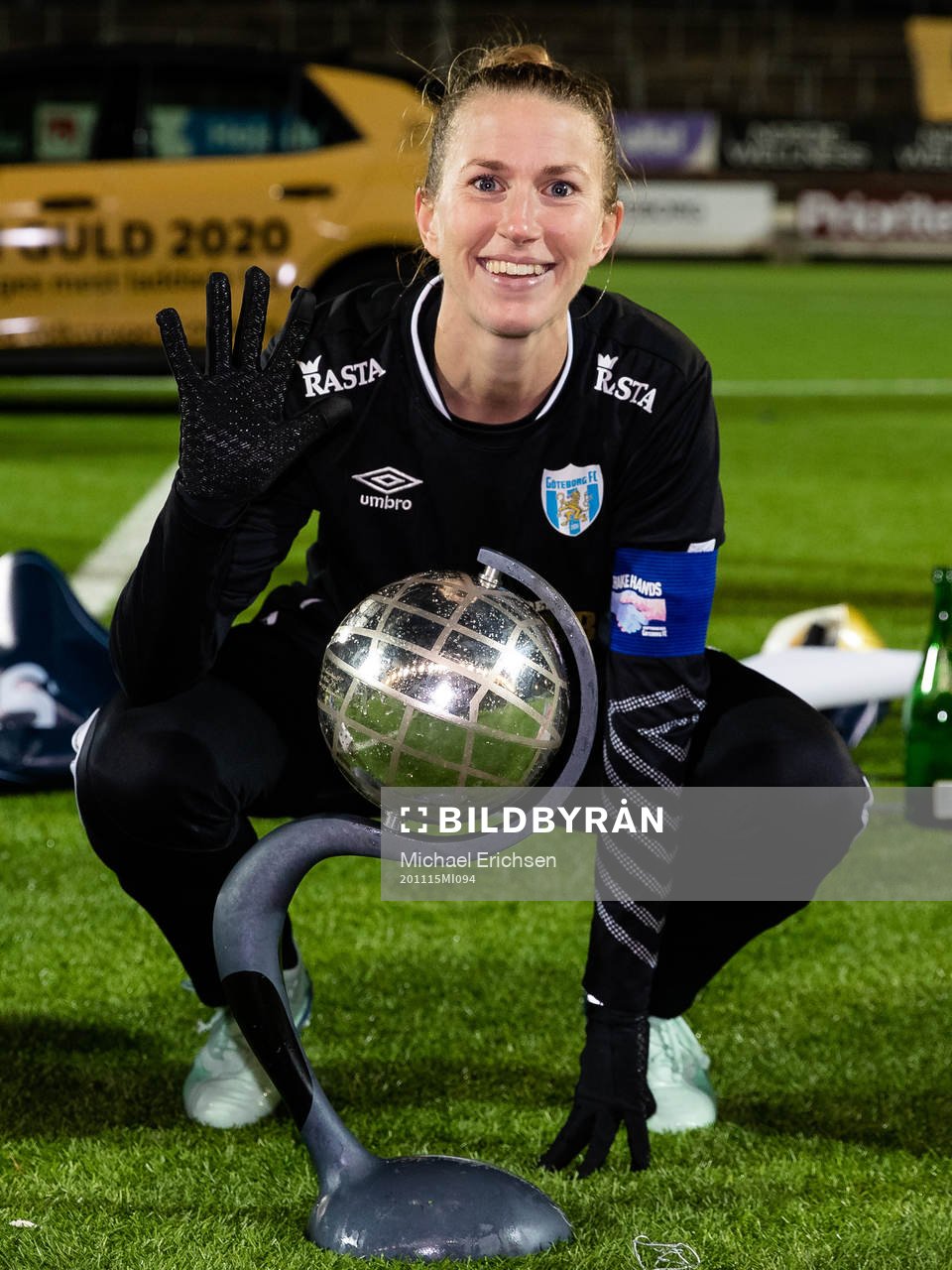 Göteborgs Emma Berglund jublar med Kronprinsessan