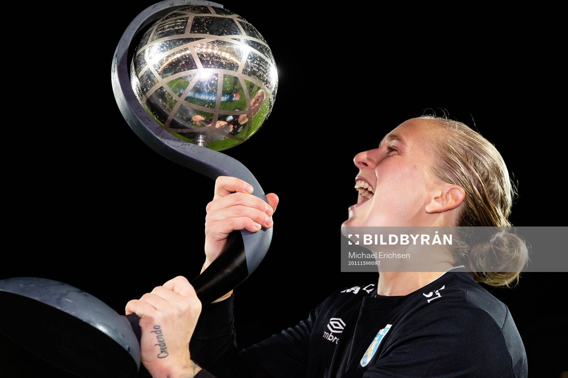 Göteborgs Filippa Curmark jublar med Kronprinsessan