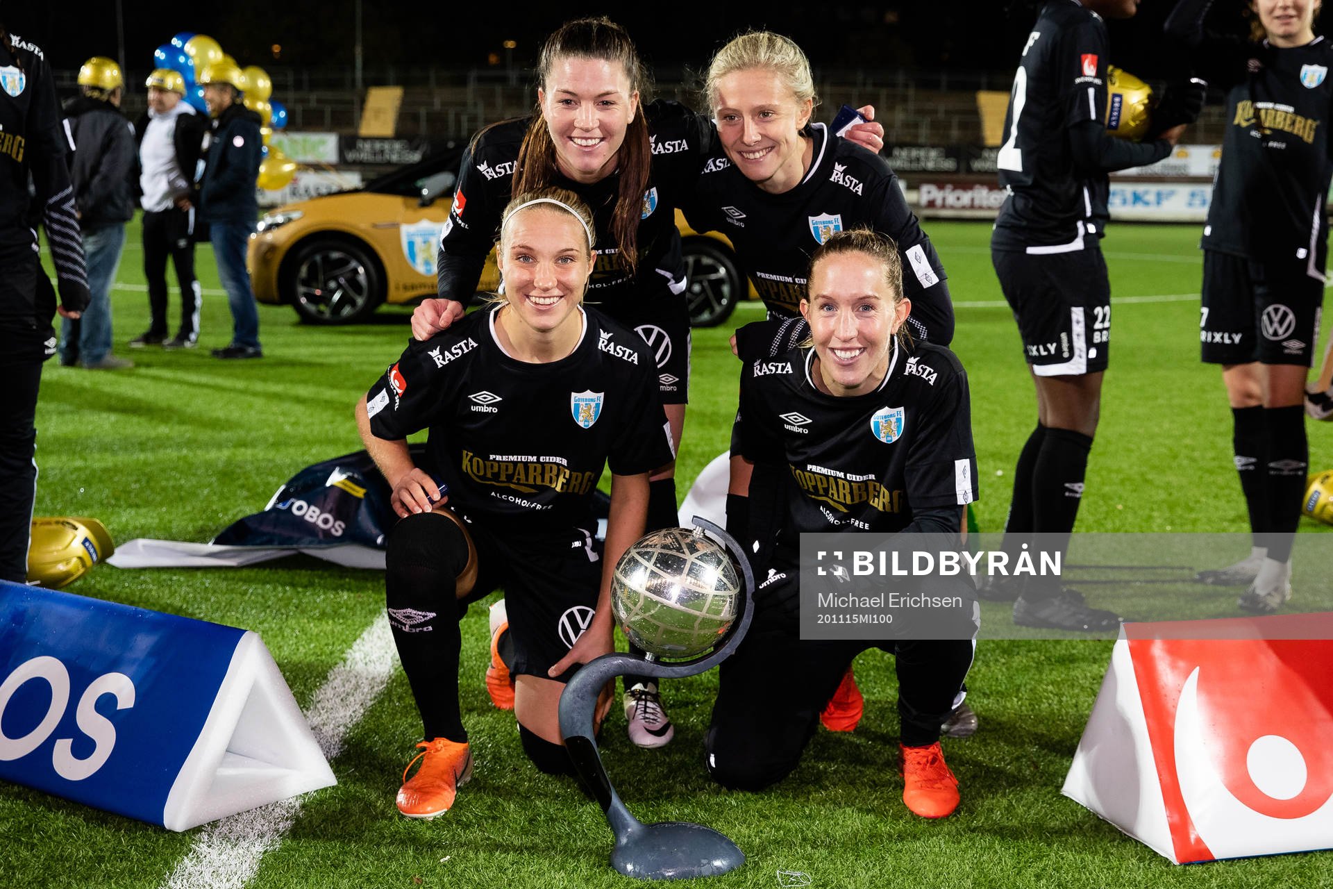 Göteborgs Pauline Hammarlund, Rebecka Blomqvist, Emma