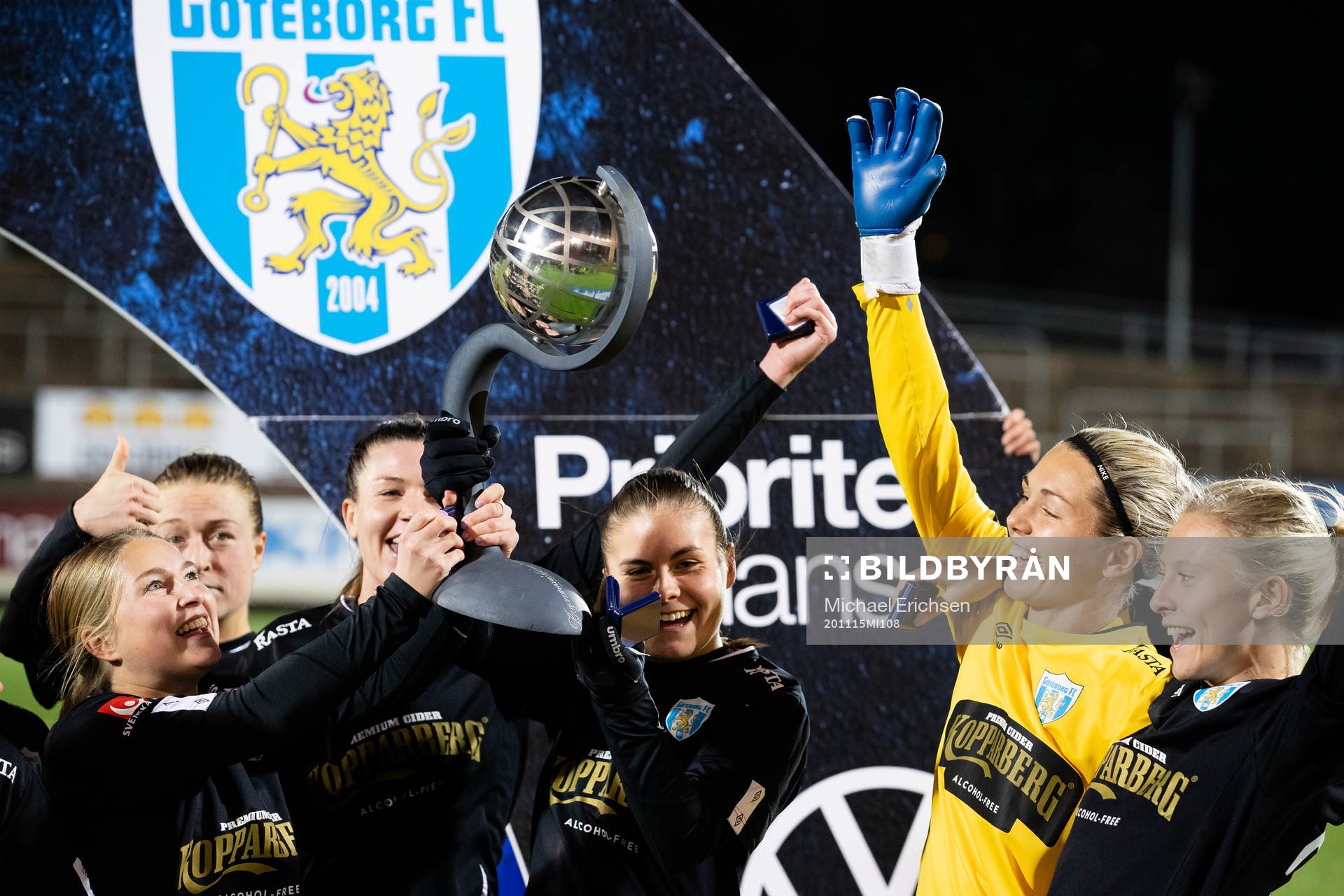 Göteborgs Hanna Andersson jublar med Kronprinsessan