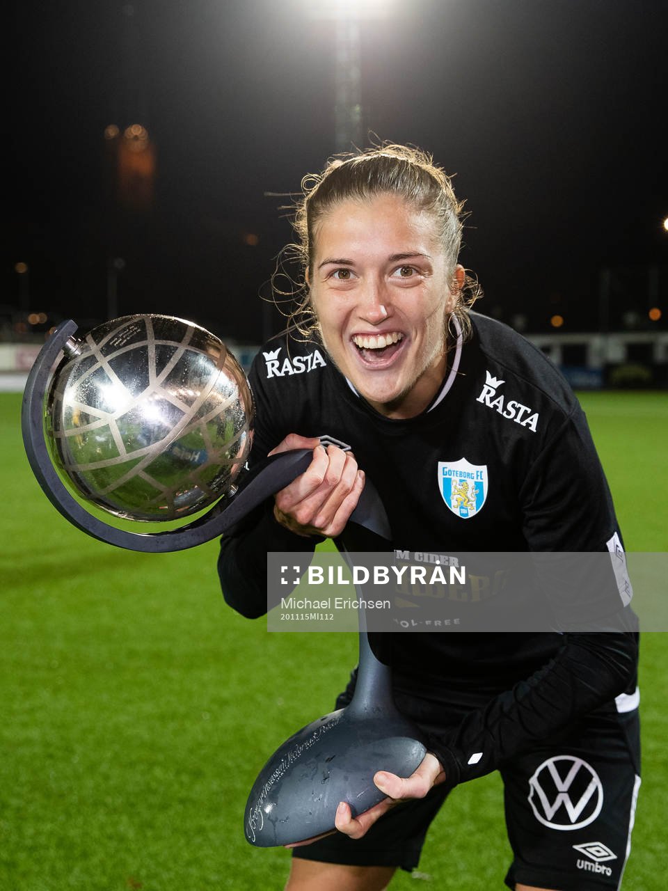 Göteborgs Filippa Angeldal jublar med Kronprinsessan