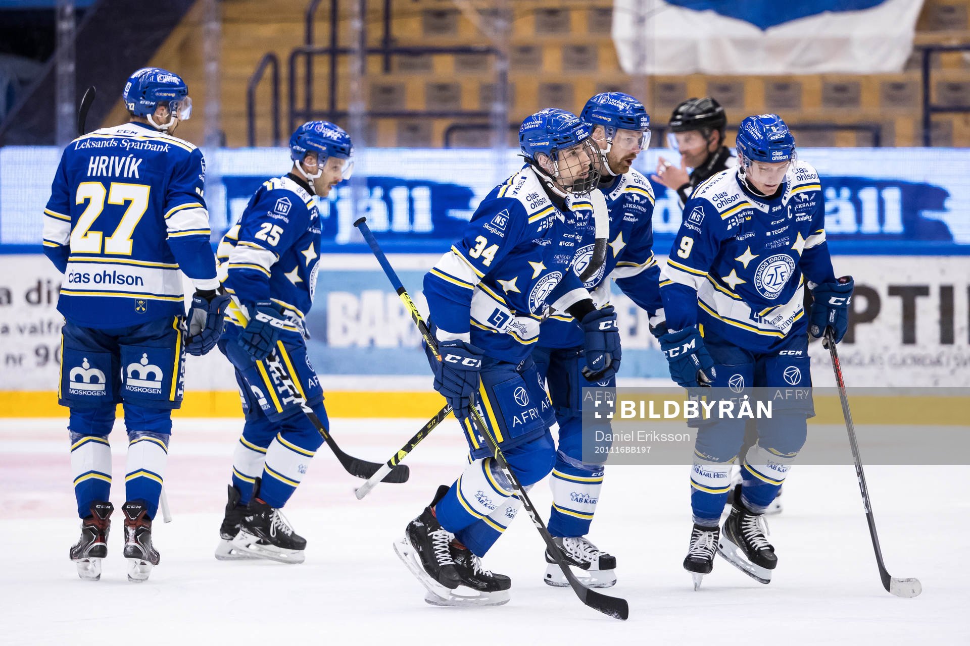 Leksands Peter Cehlarik jubel
