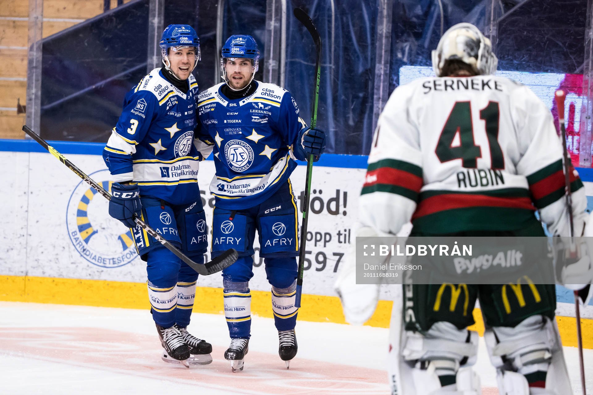 Leksands Oskar Lang jubel
