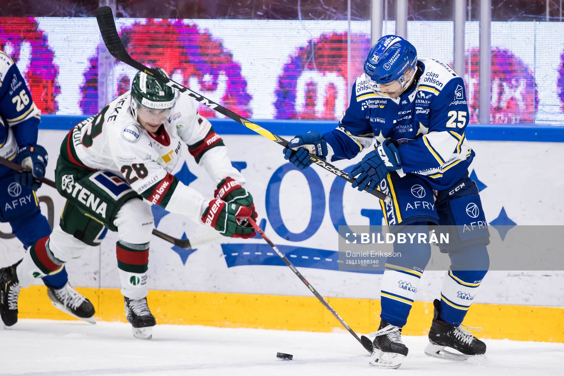 Frölundas Johan Sundström och Leksands Carter Camper