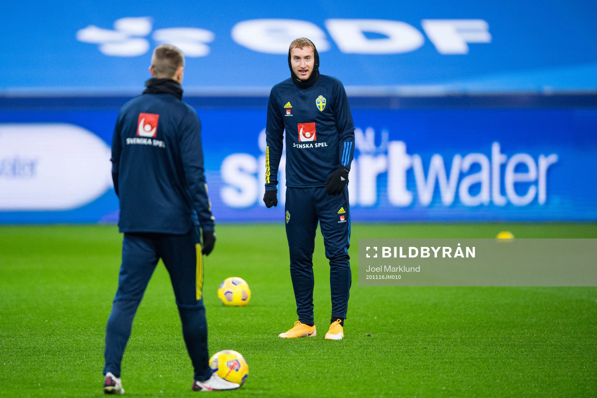 Dejan Kulusevski of the Swedish national football team