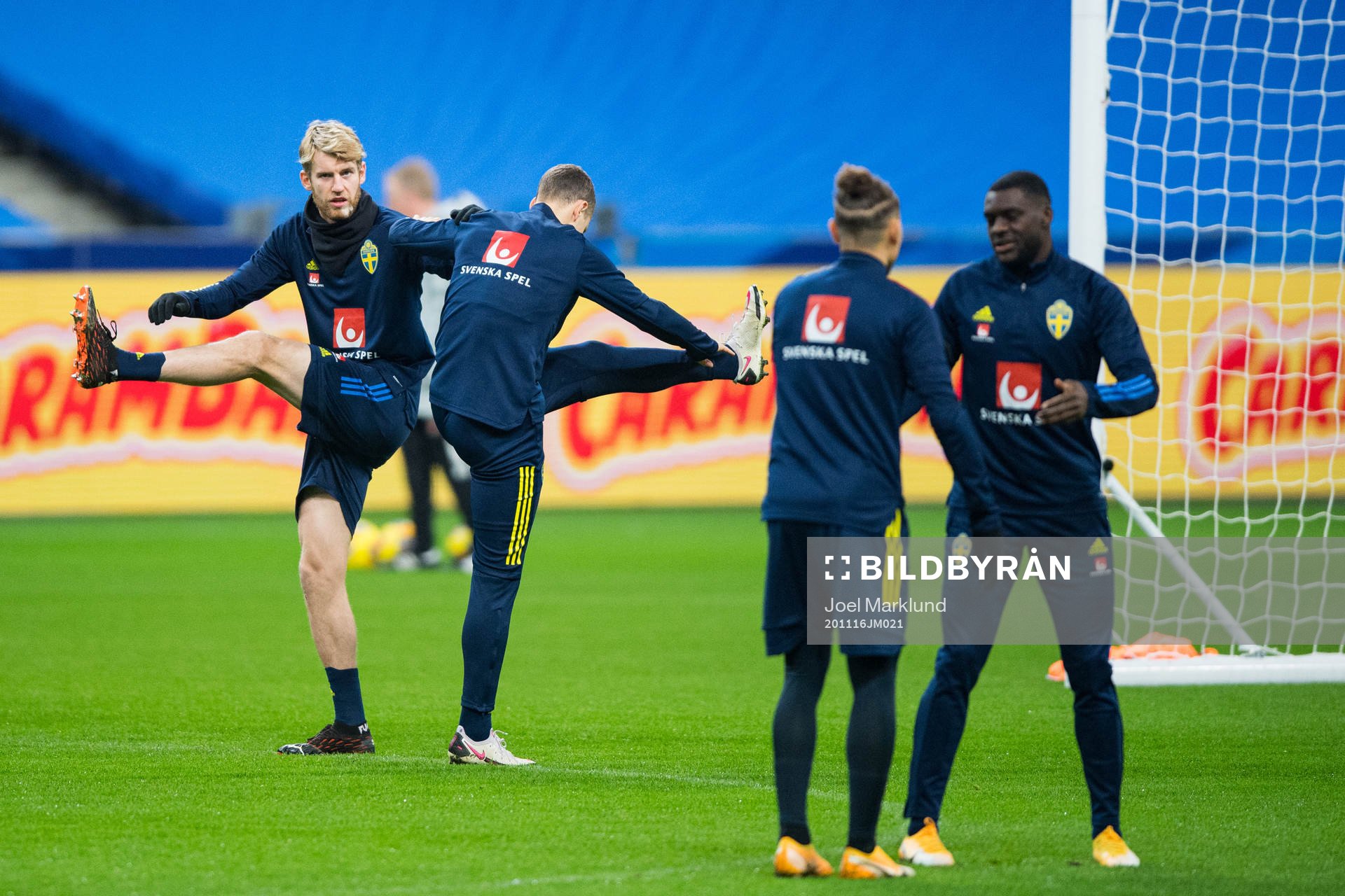 Filip Helander of the Swedish national football team