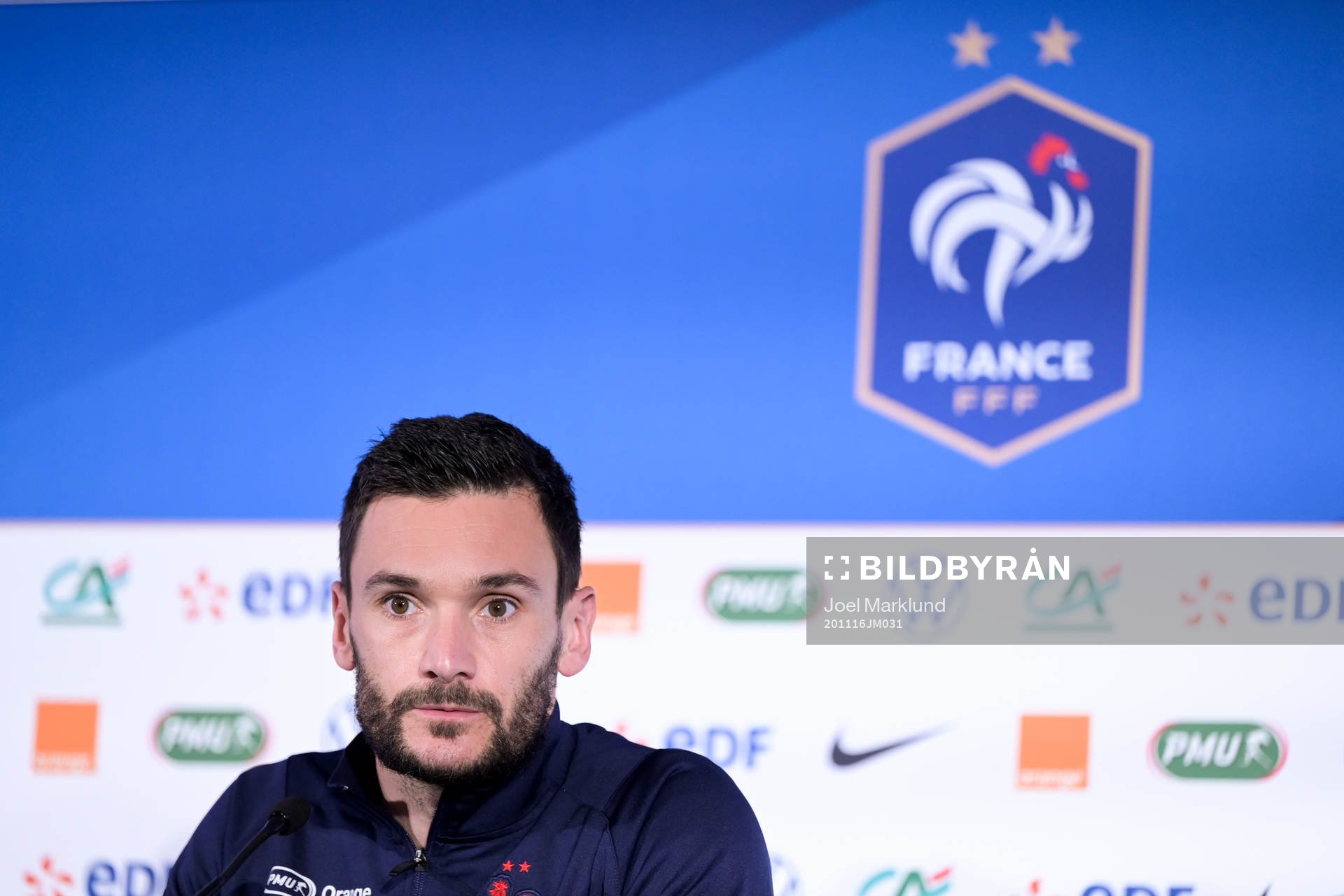 Goalkeeper Hugo Lloris of the French national football team