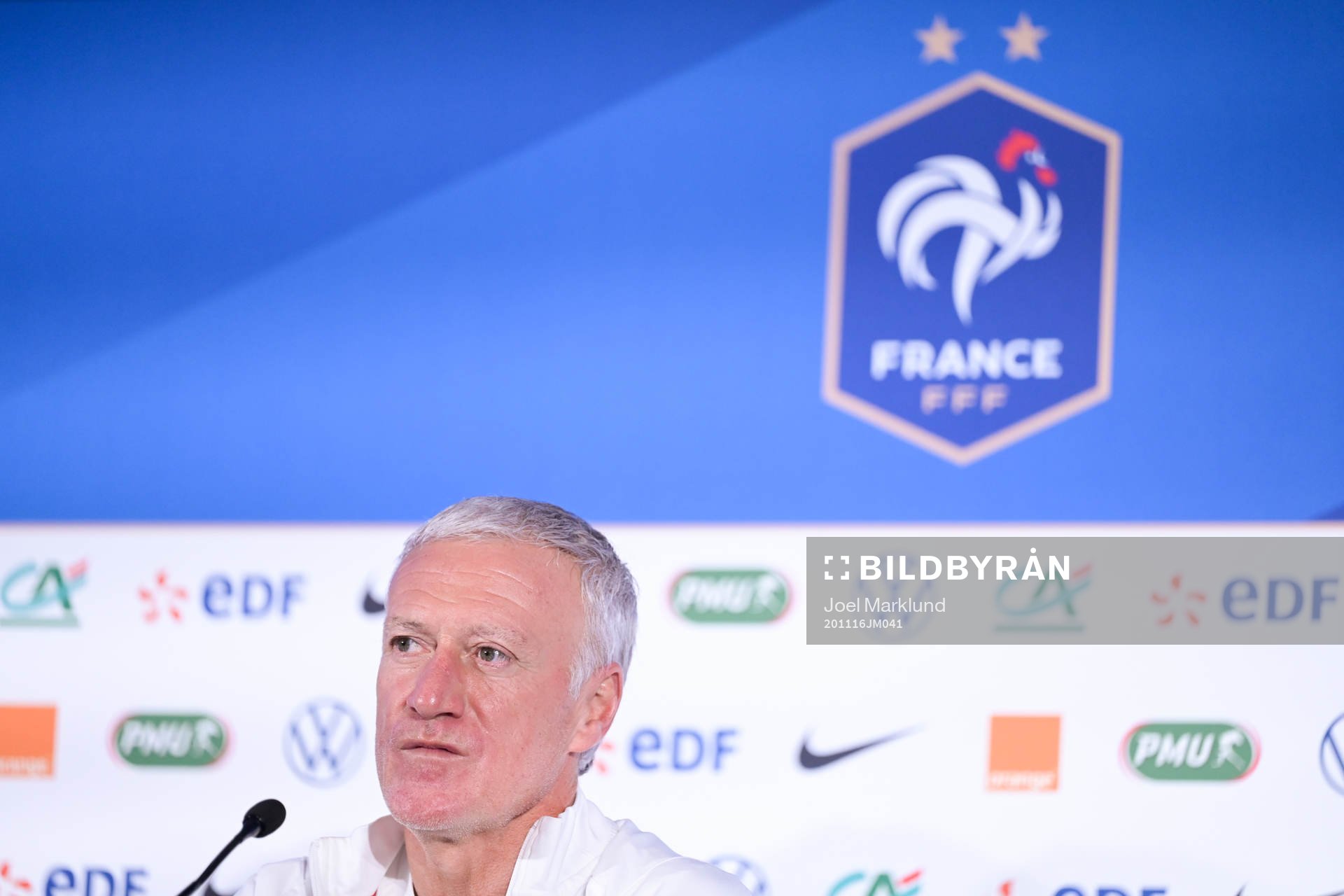 Head coach Didier Deschamps of the French national football