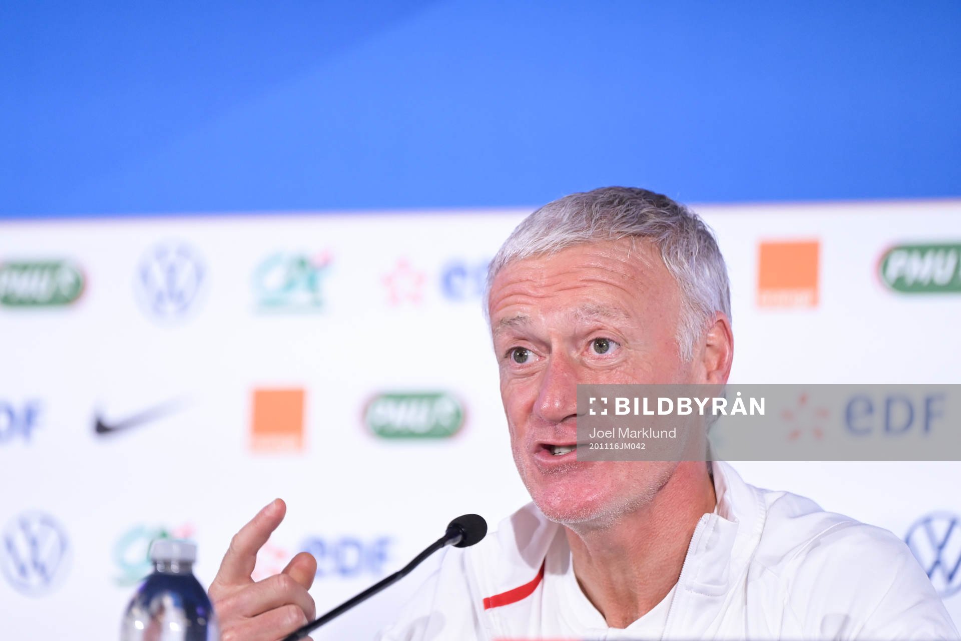 Head coach Didier Deschamps of the French national football