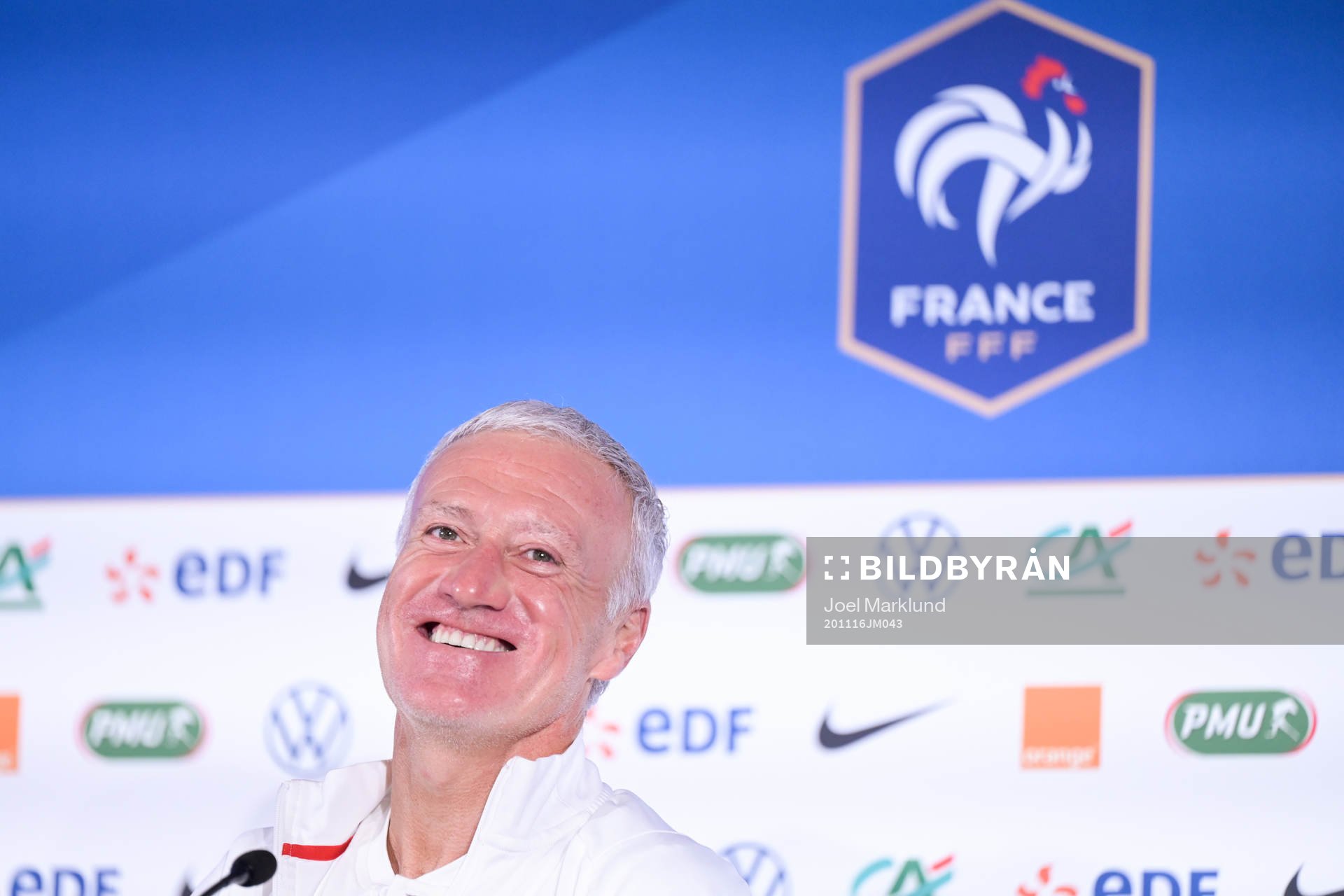 Head coach Didier Deschamps of the French national football