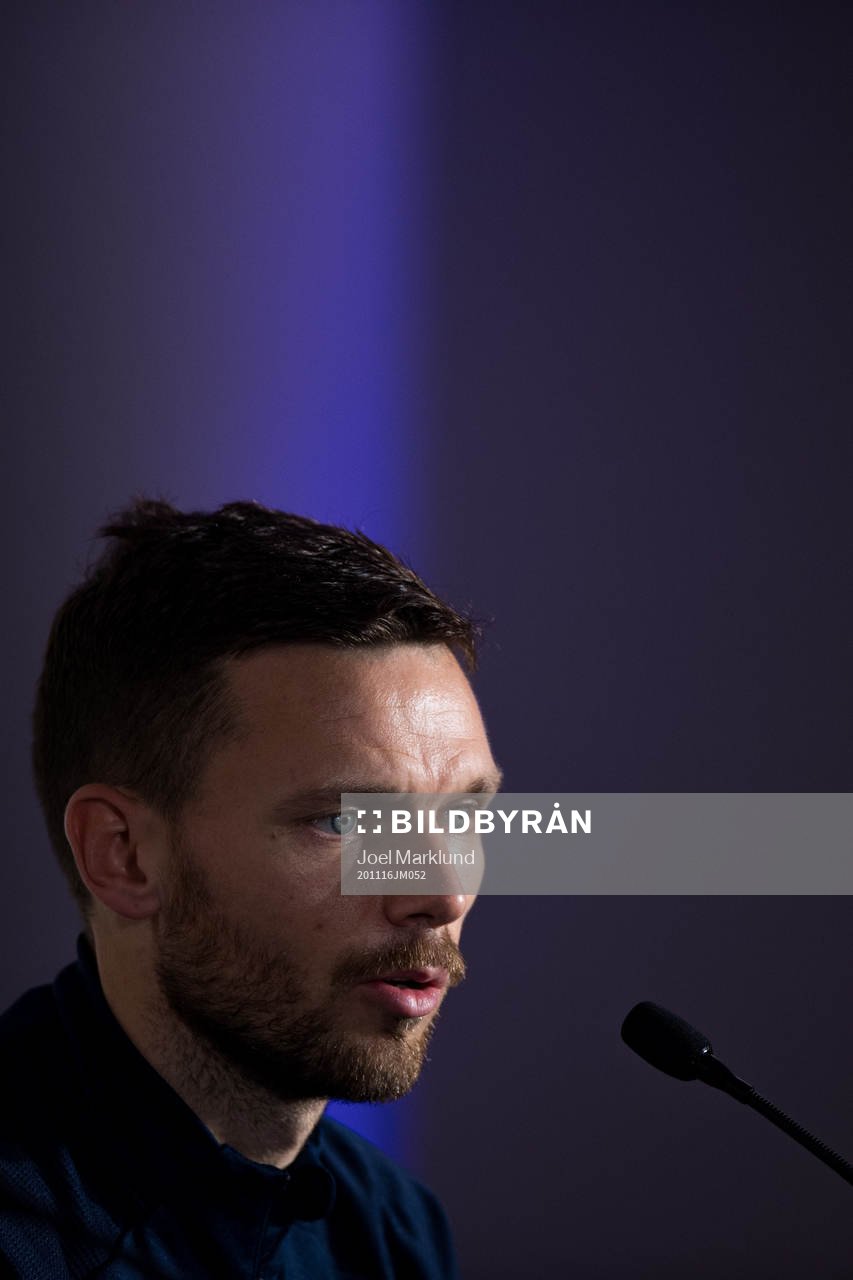 Marcus Berg of the Swedish national football team