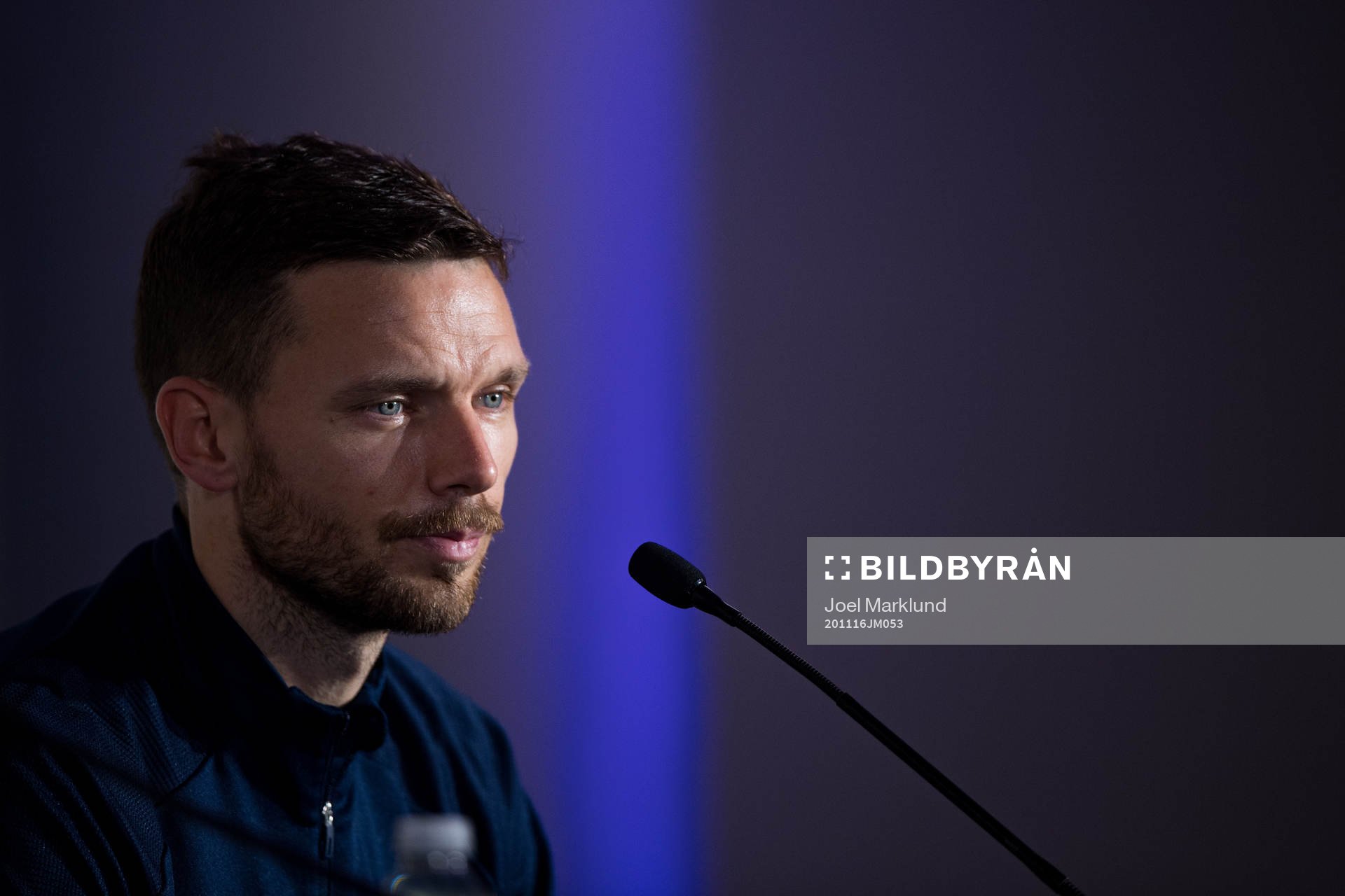 Marcus Berg of the Swedish national football team
