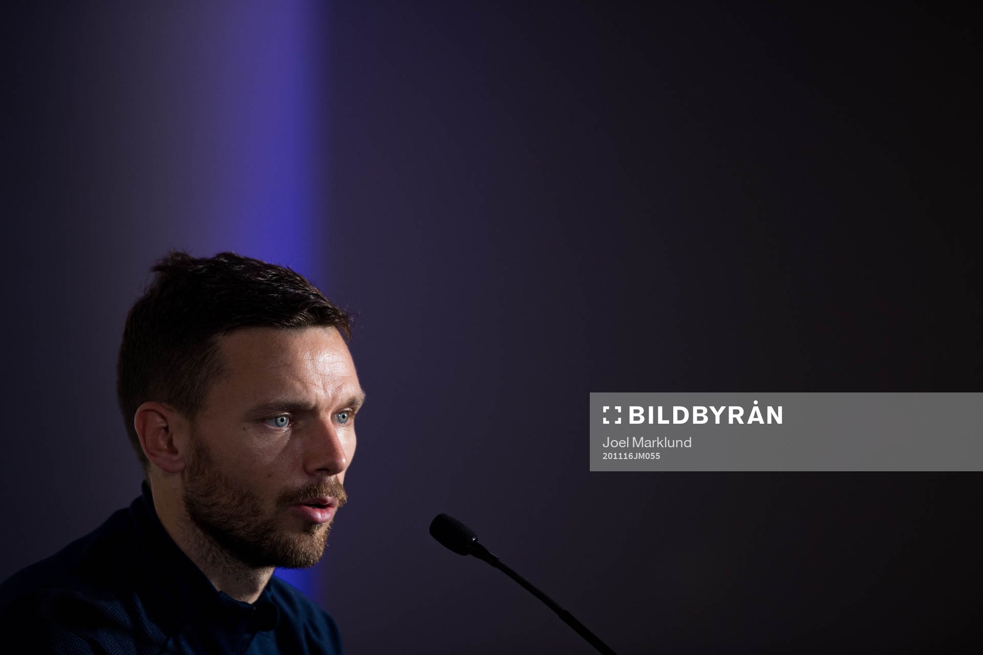 Marcus Berg of the Swedish national football team