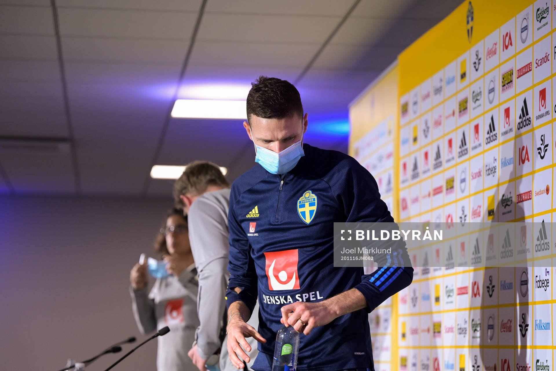 Marcus Berg of the Swedish national football team