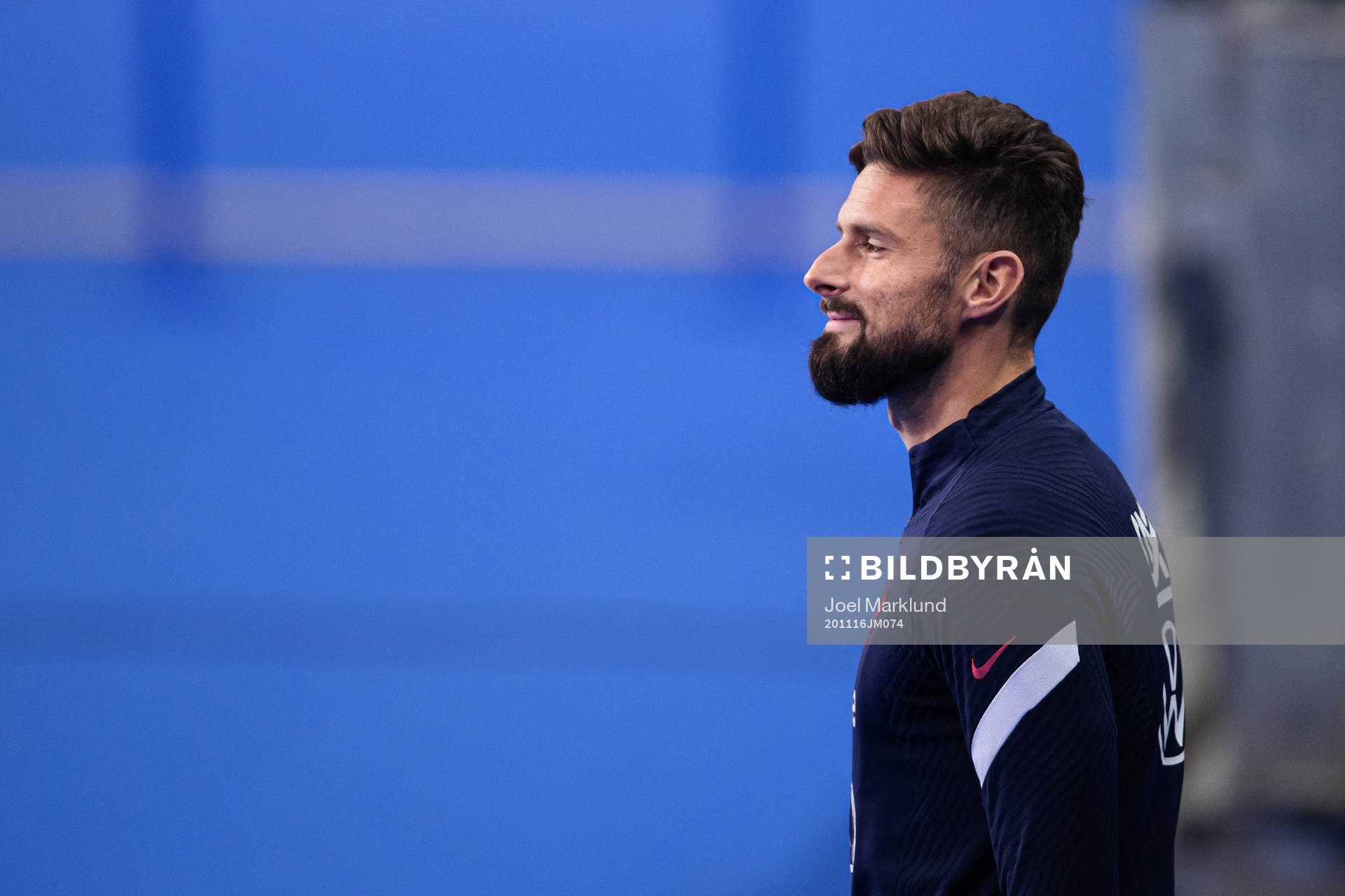 Olivier Giroud of the French national football team