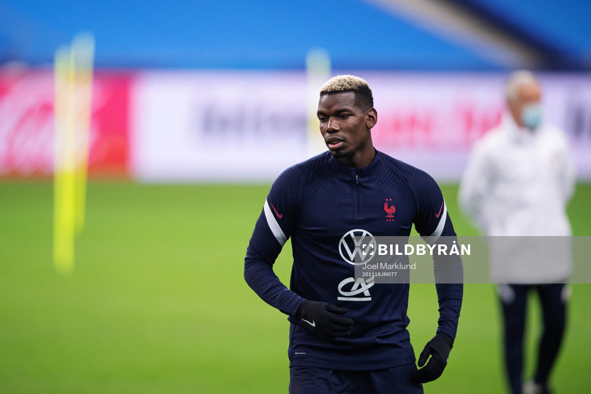 Paul Pogba of the French national football team