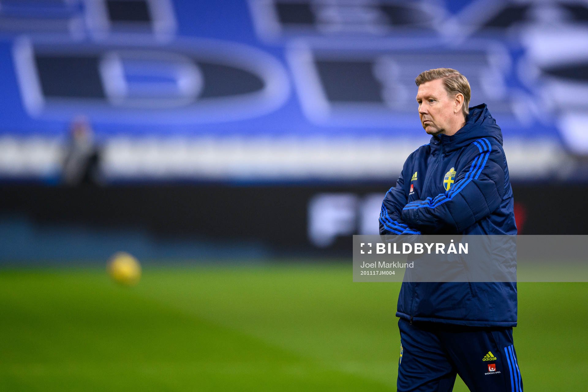Peter Wettergren, head coach of Sweden