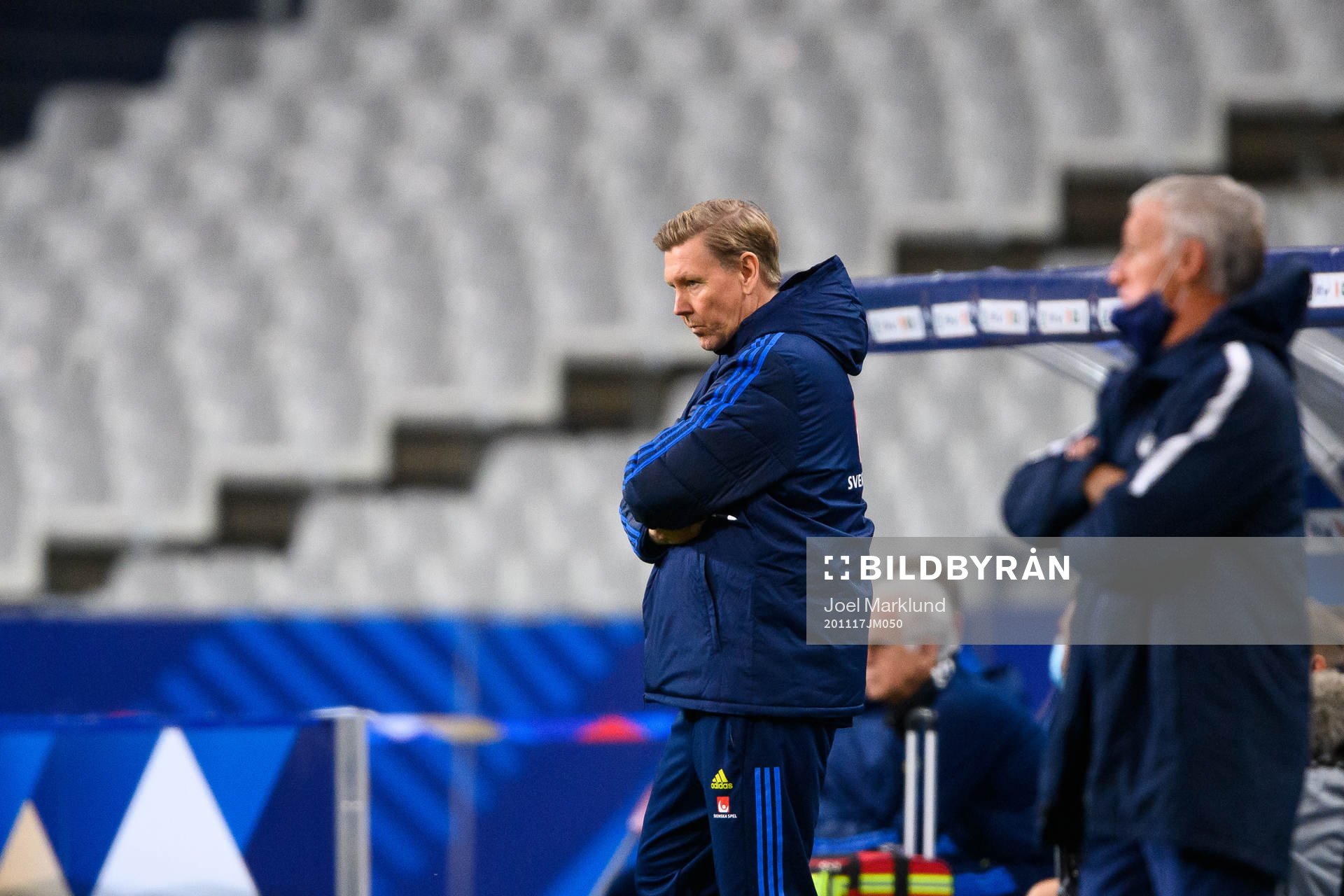 Peter Wettergren, head coach of Sweden and Didier