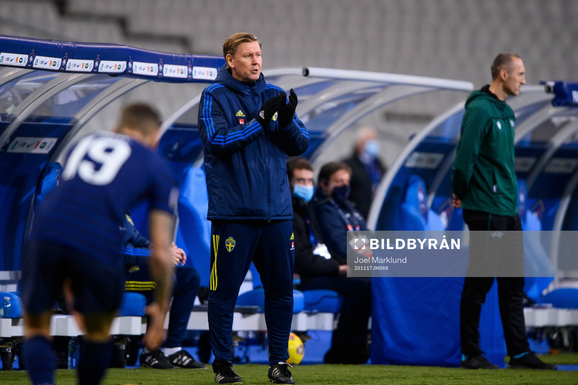 Peter Wettergren, head coach of Sweden