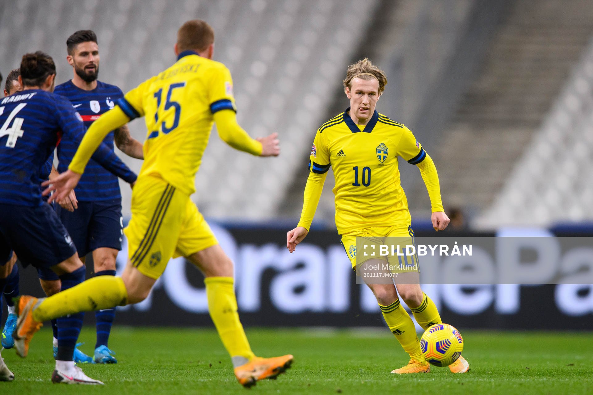 Emil Forsberg of Sweden