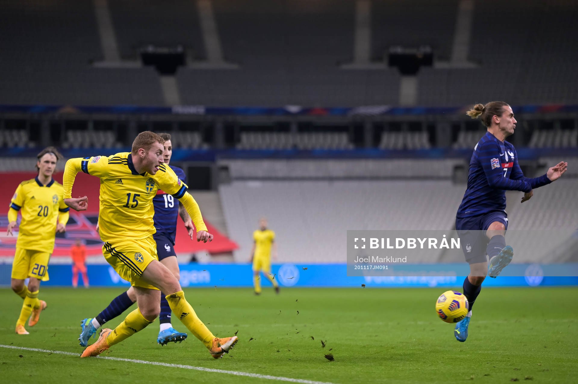 Dejan Kulusevski of Sweden