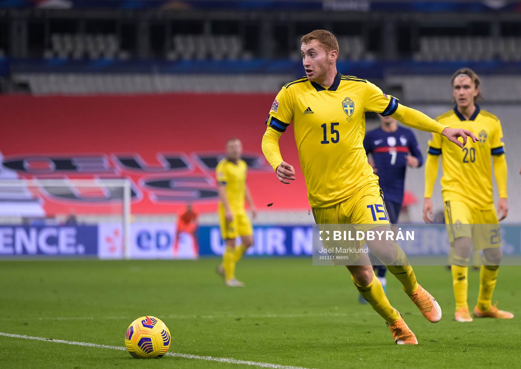 Dejan Kulusevski of Sweden