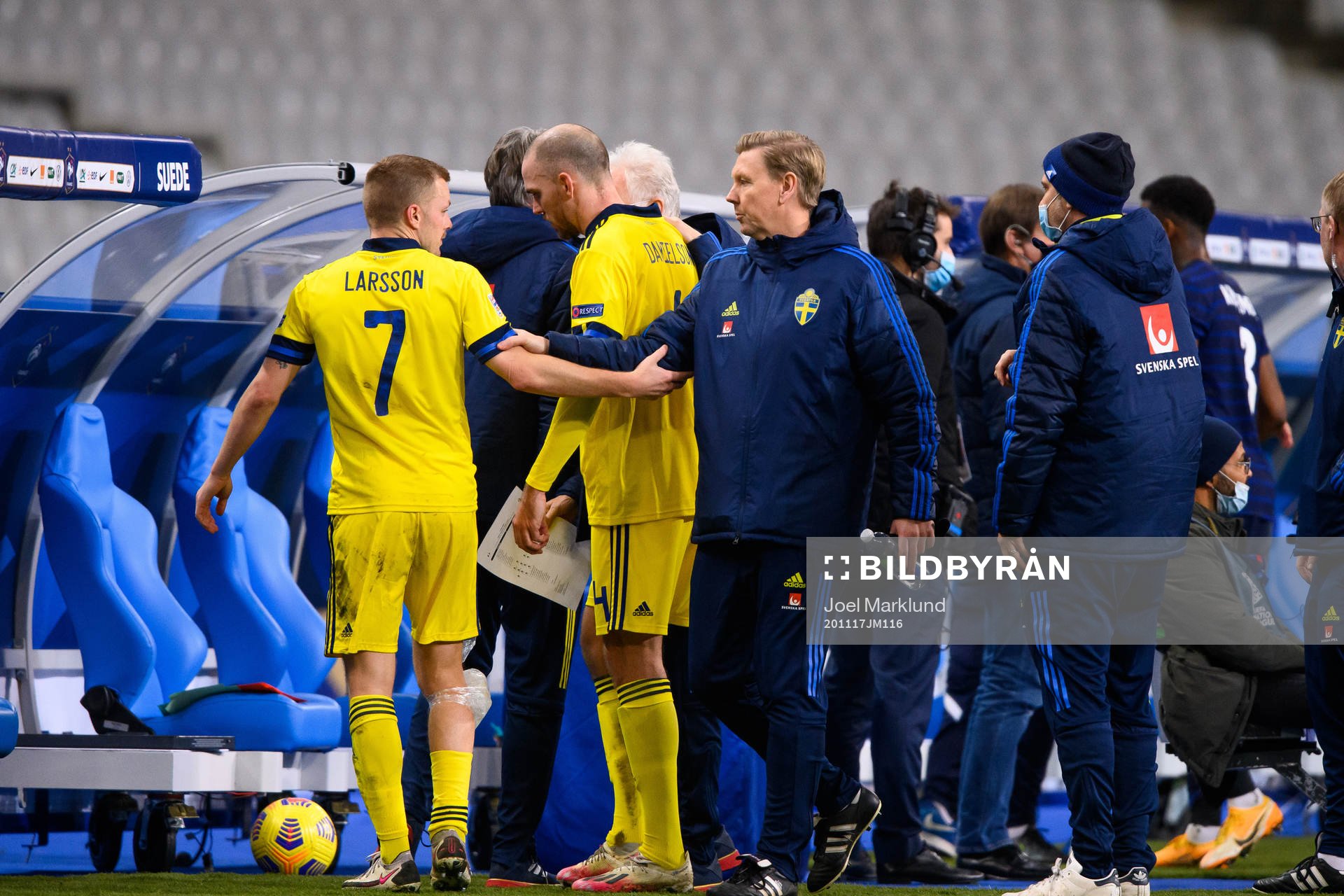 Sebastian Larsson , Marcus Danielson and Peter Wettergren,